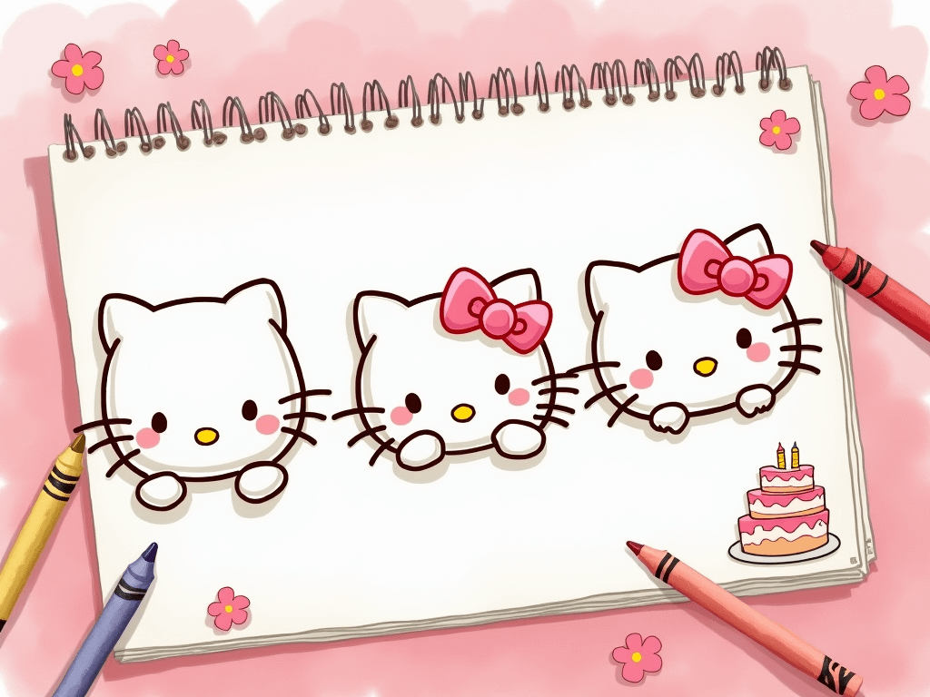 hello kitty coloring pages