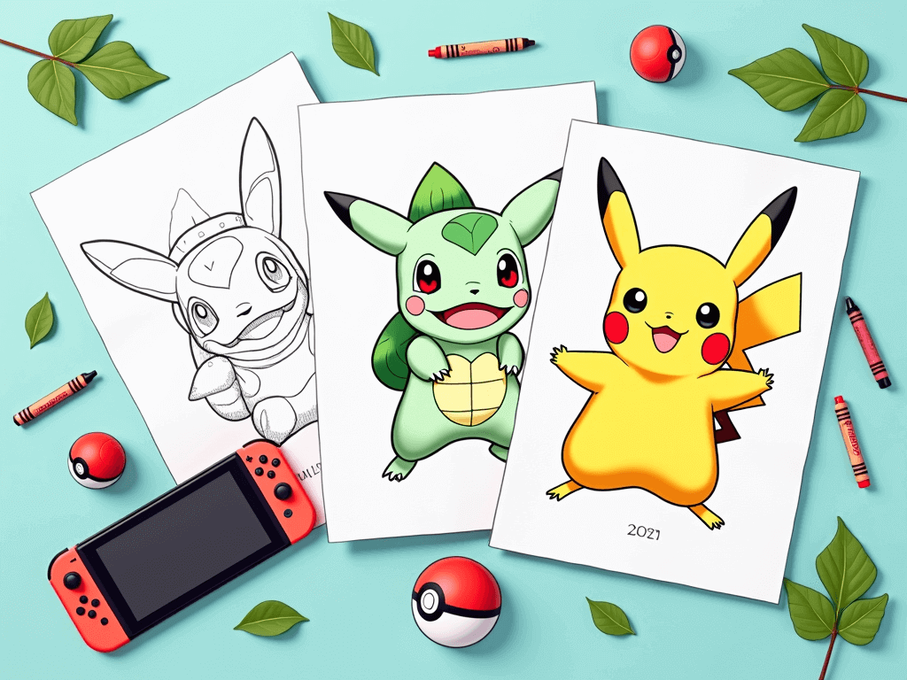 pokemon coloring pages