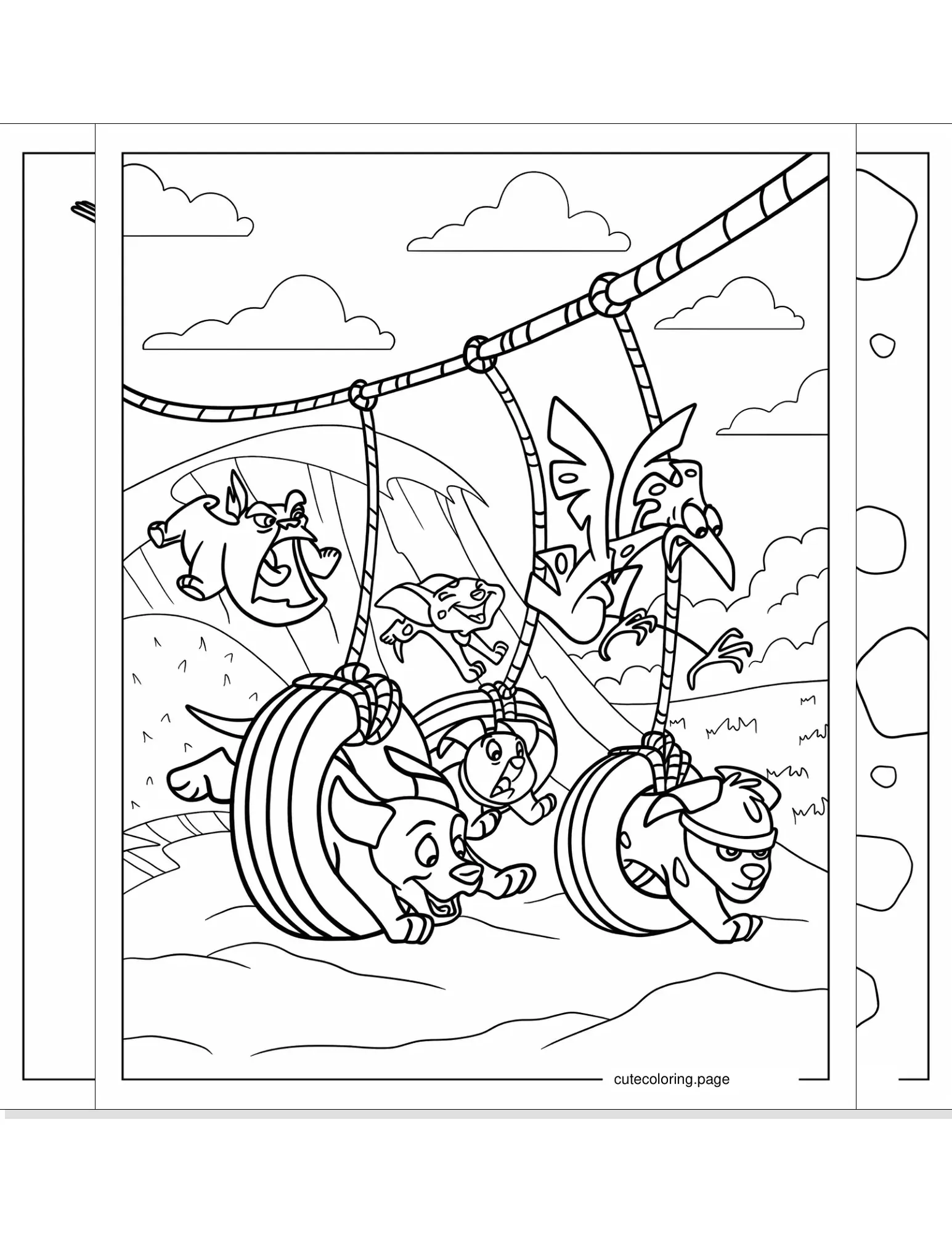 101 dalmatians coloring pages