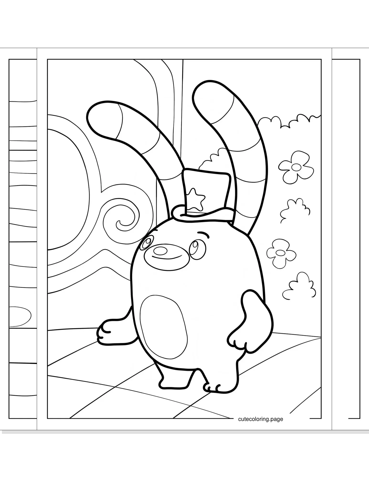 abby hatcher coloring pages