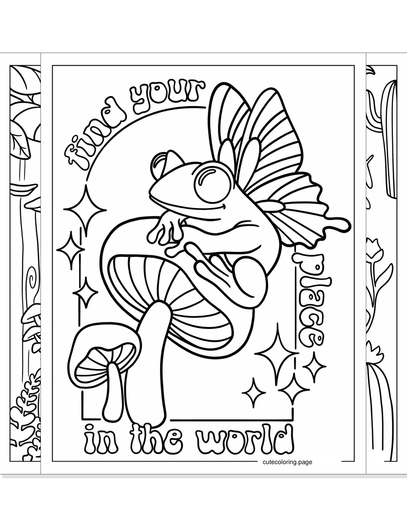 aesthetic coloring pages