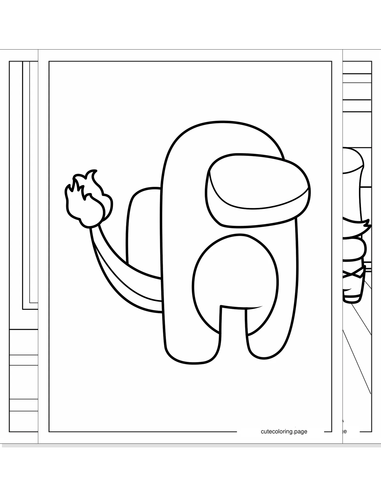 among us coloring pages