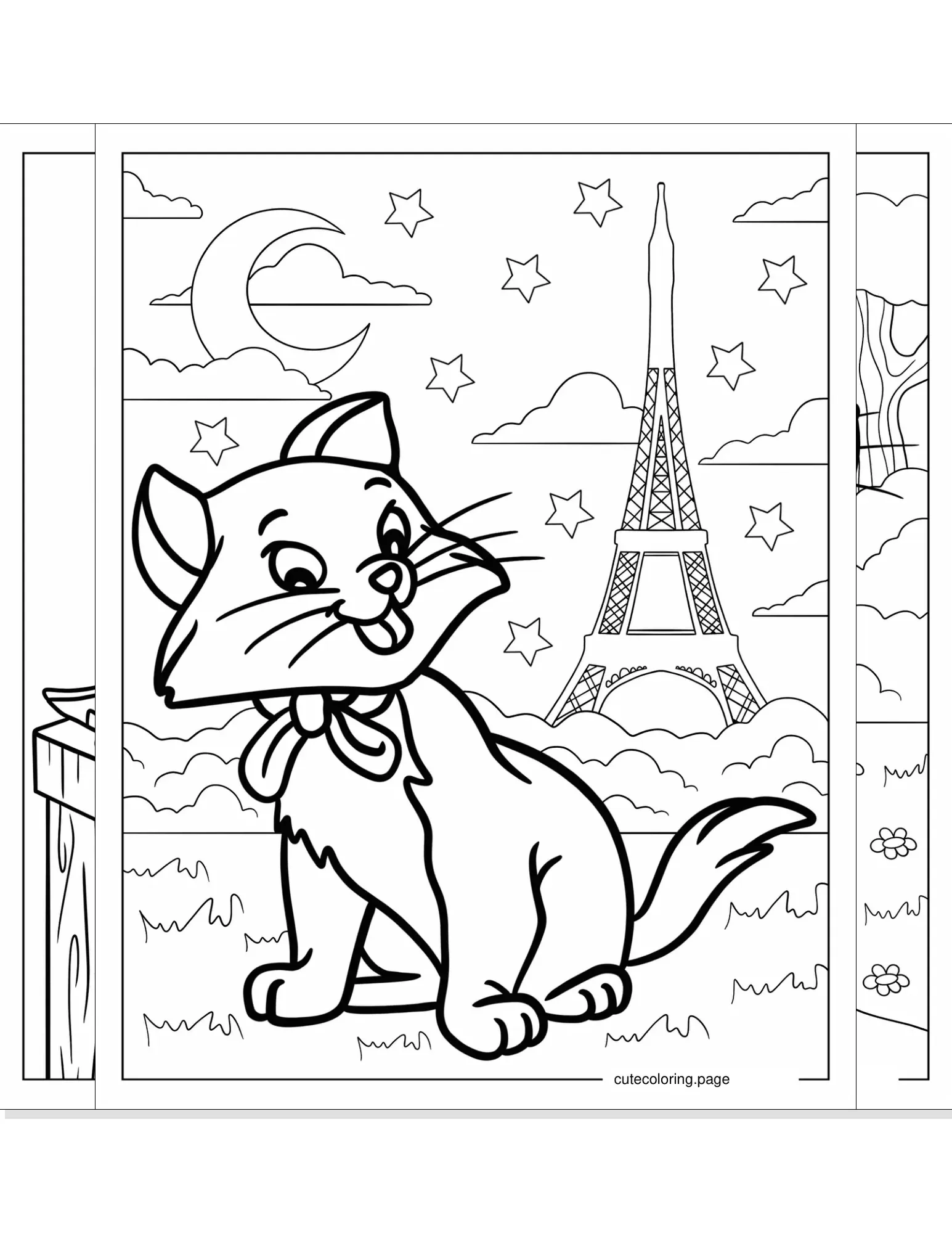 aristocats coloring pages