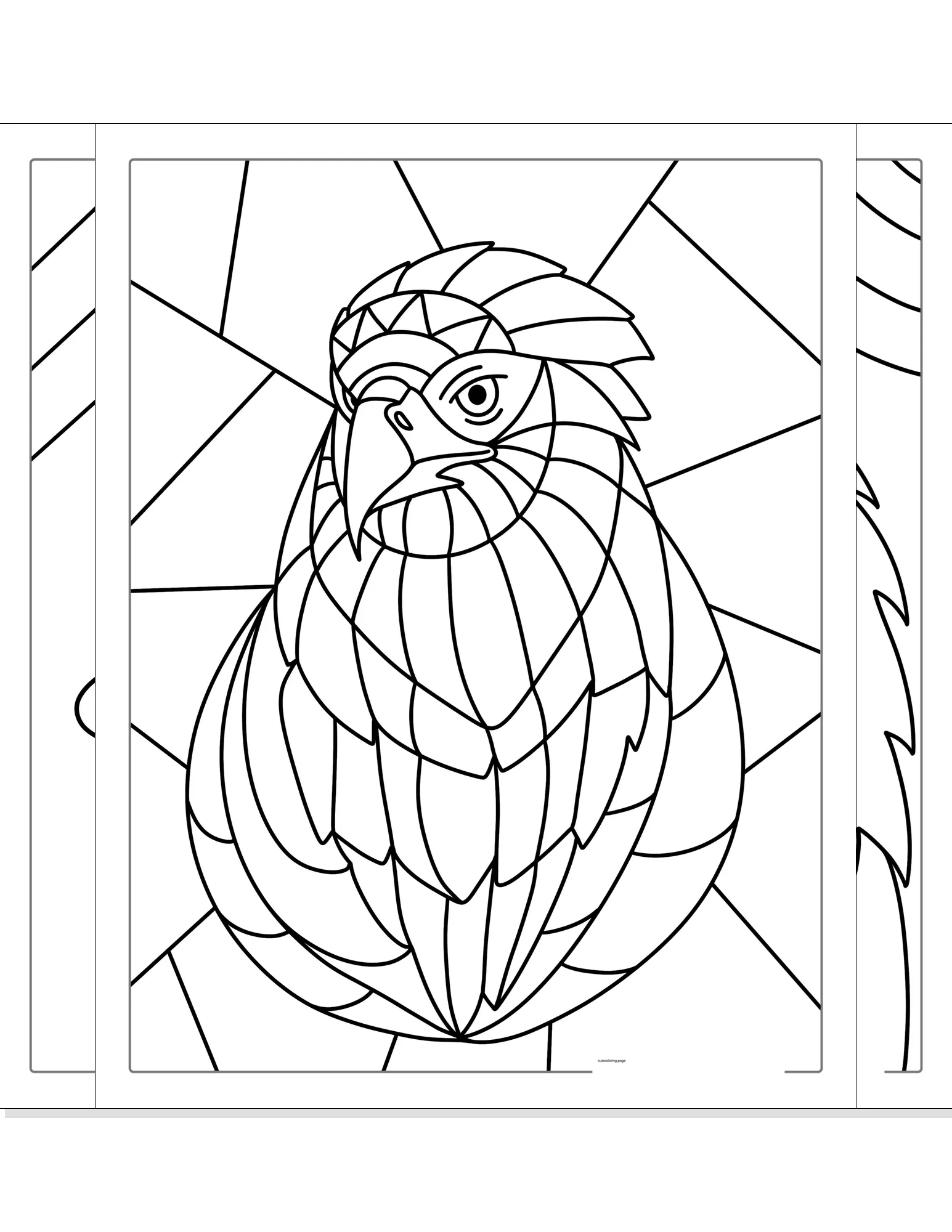 bald eagle coloring pages