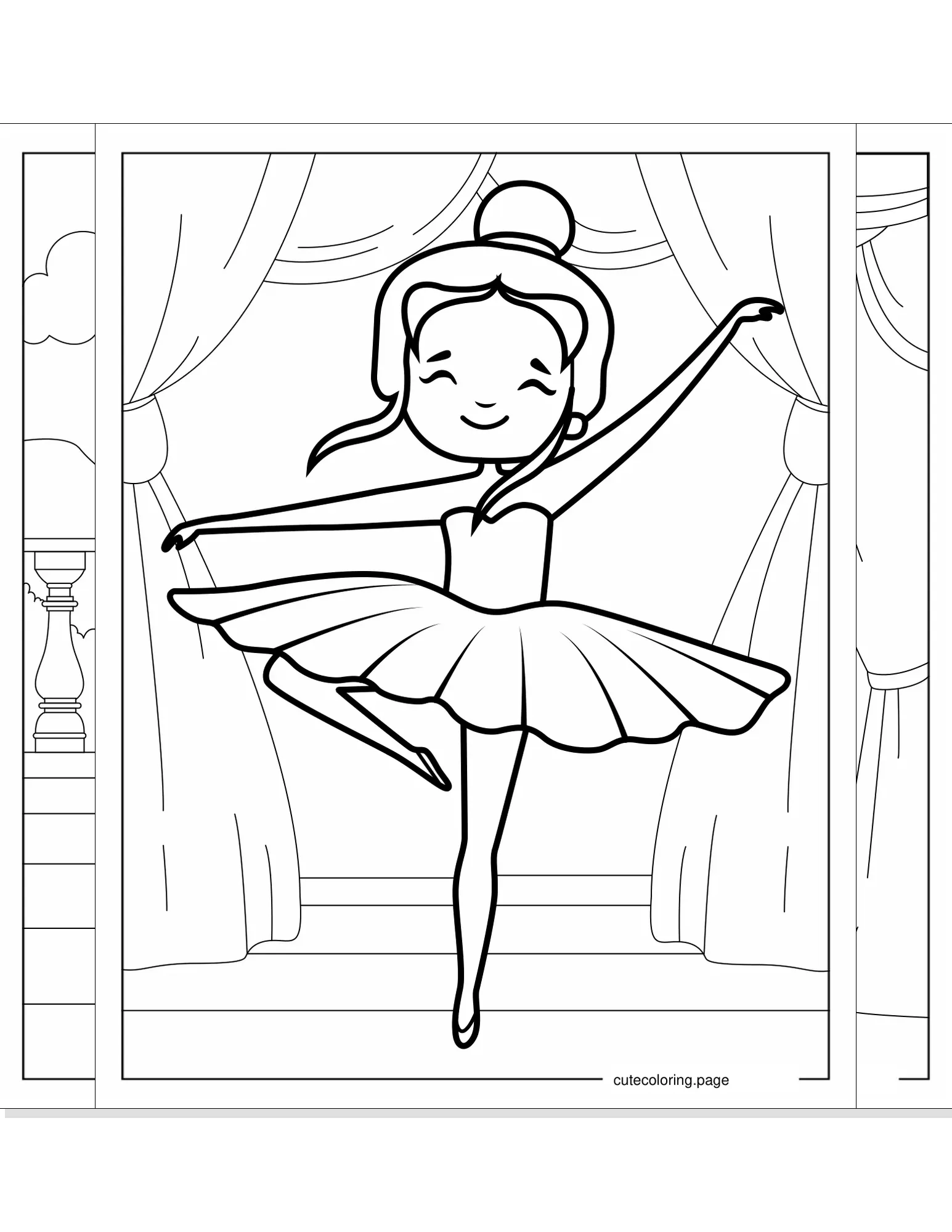 ballerina coloring pages