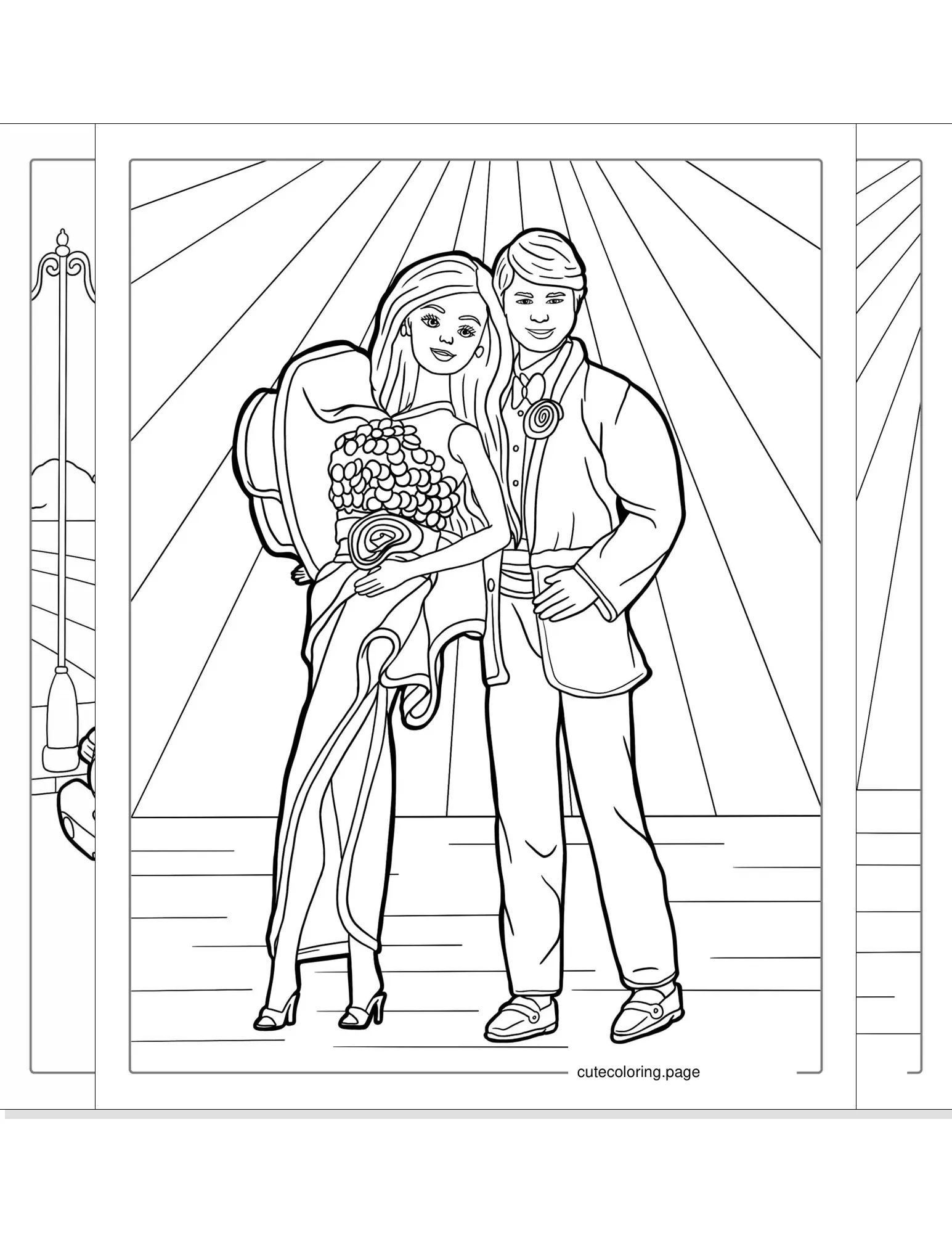 barbie coloring pages