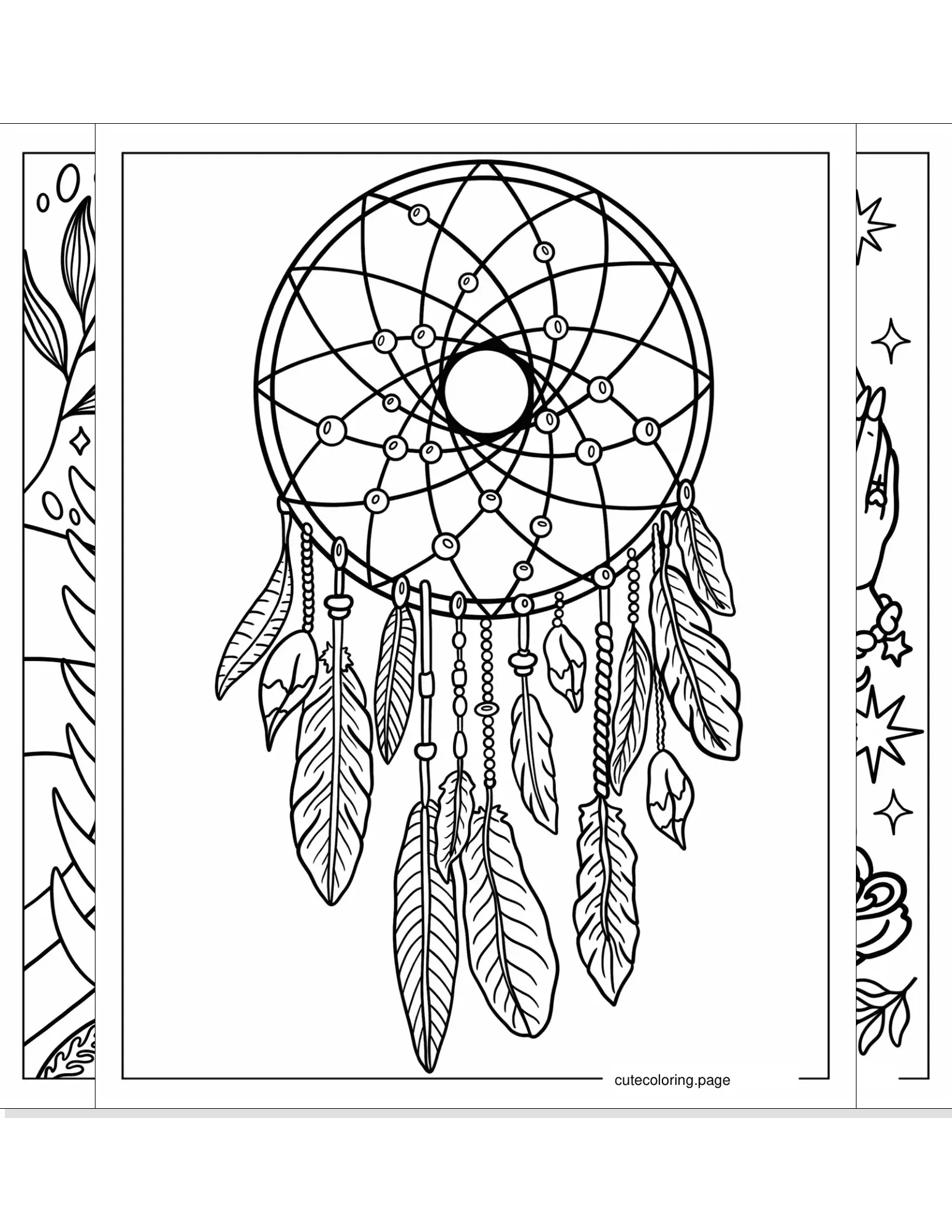 boho coloring pages