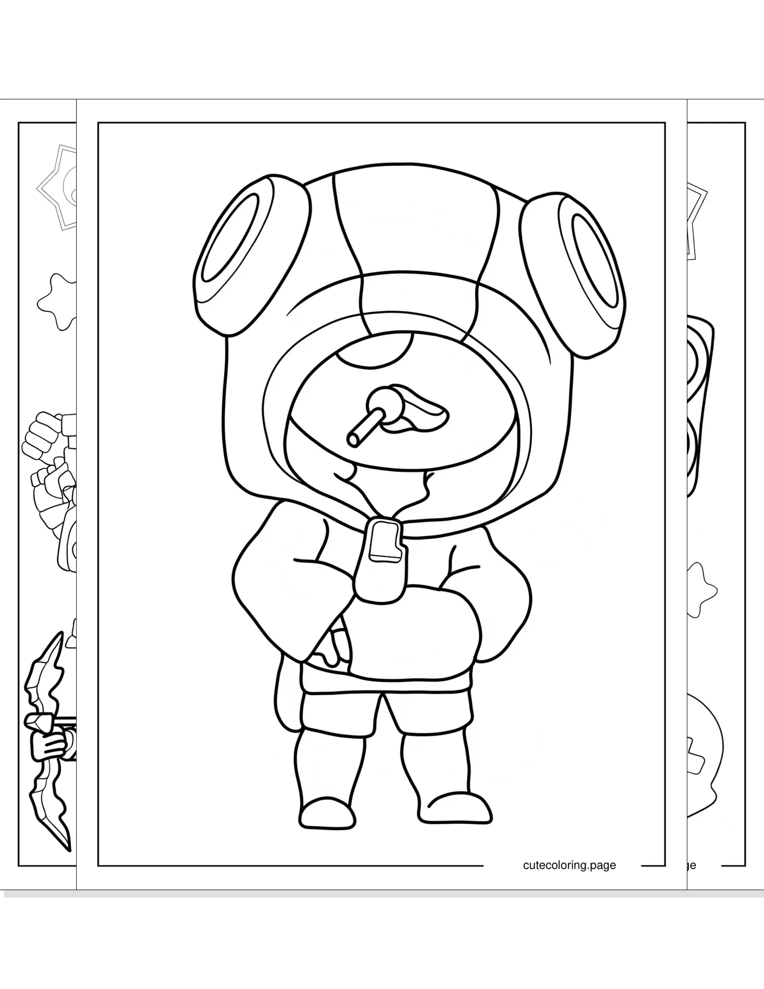 brawl stars coloring pages