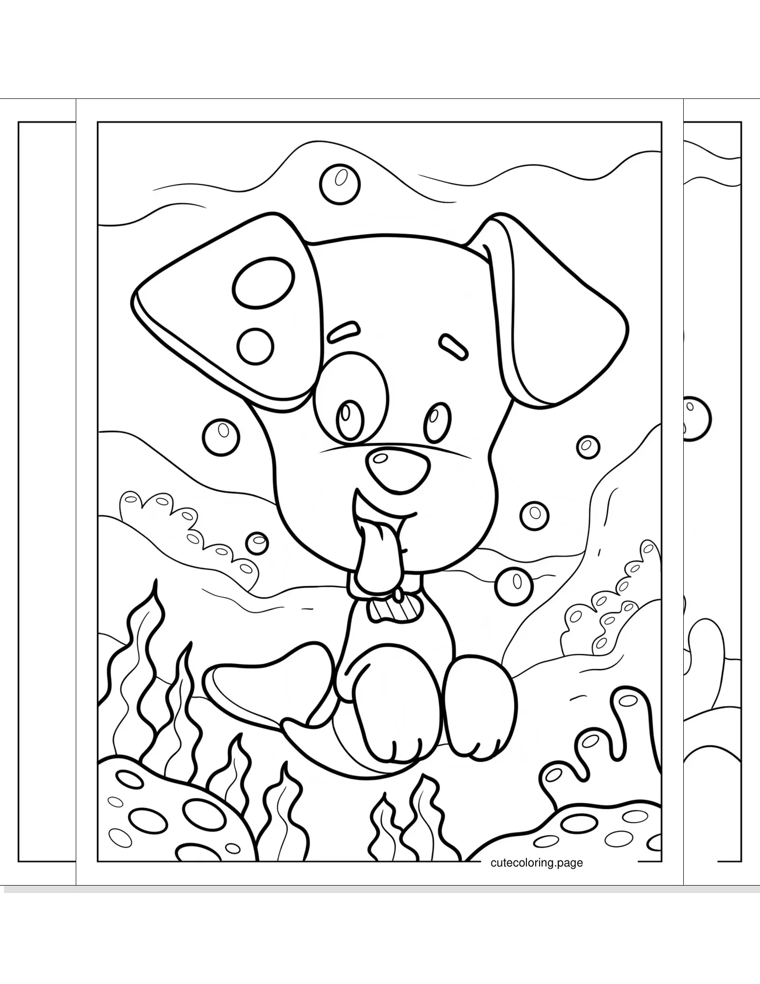 bubble guppies coloring pages