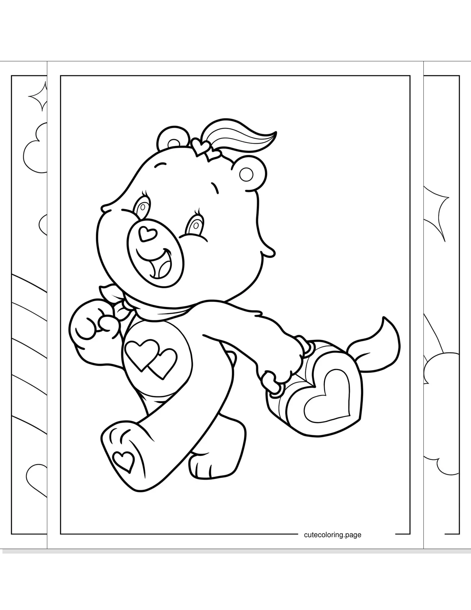 care bear coloring pages