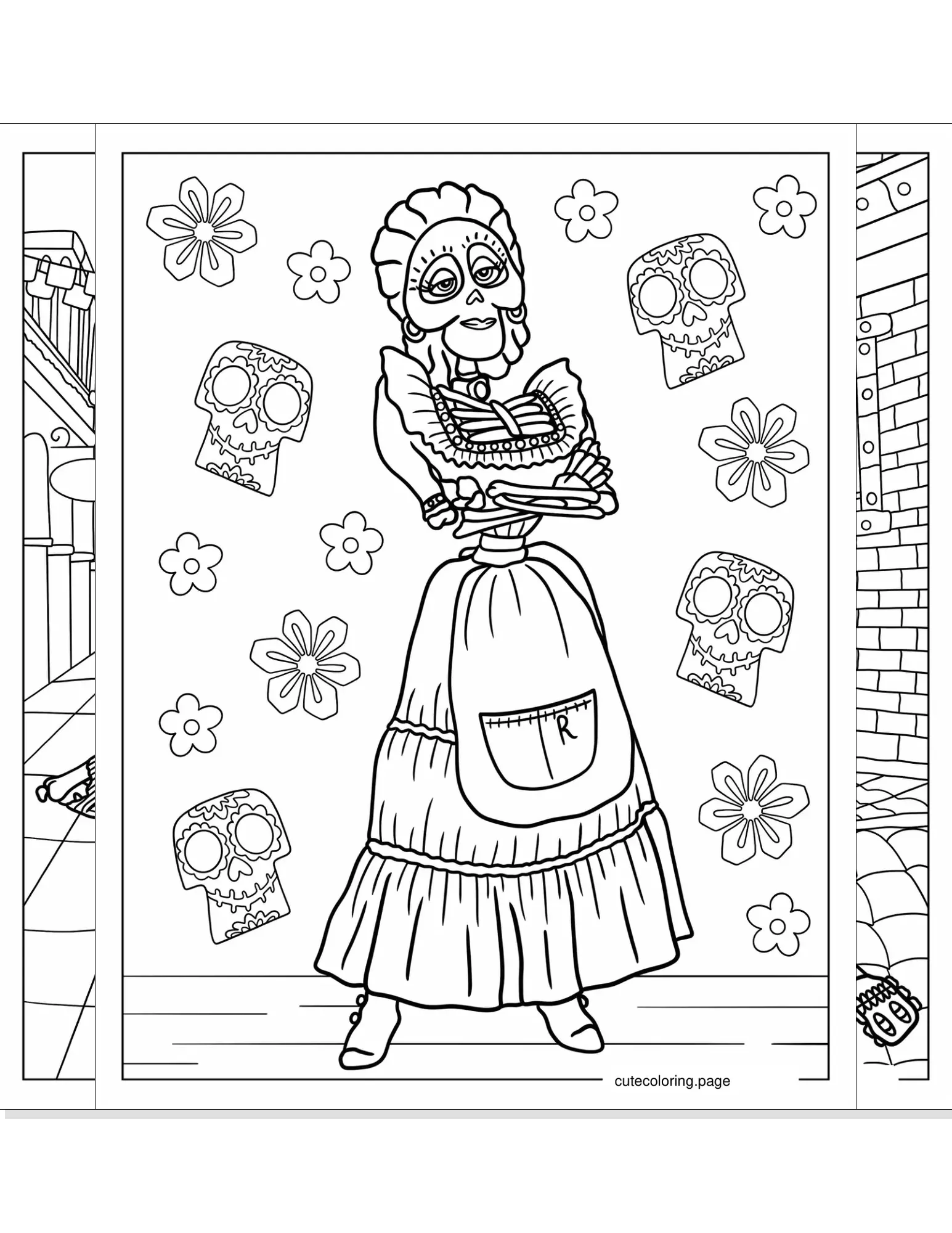 coco coloring pages