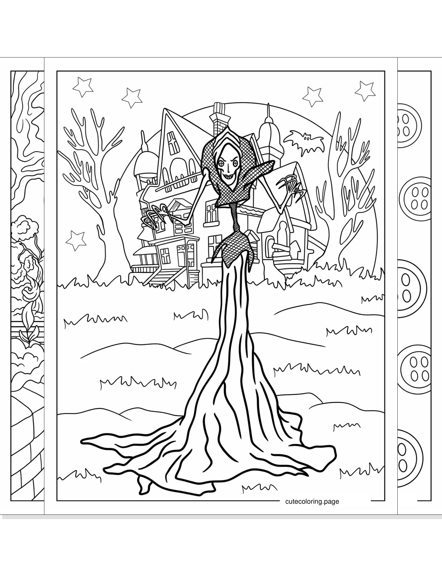 coraline coloring pages