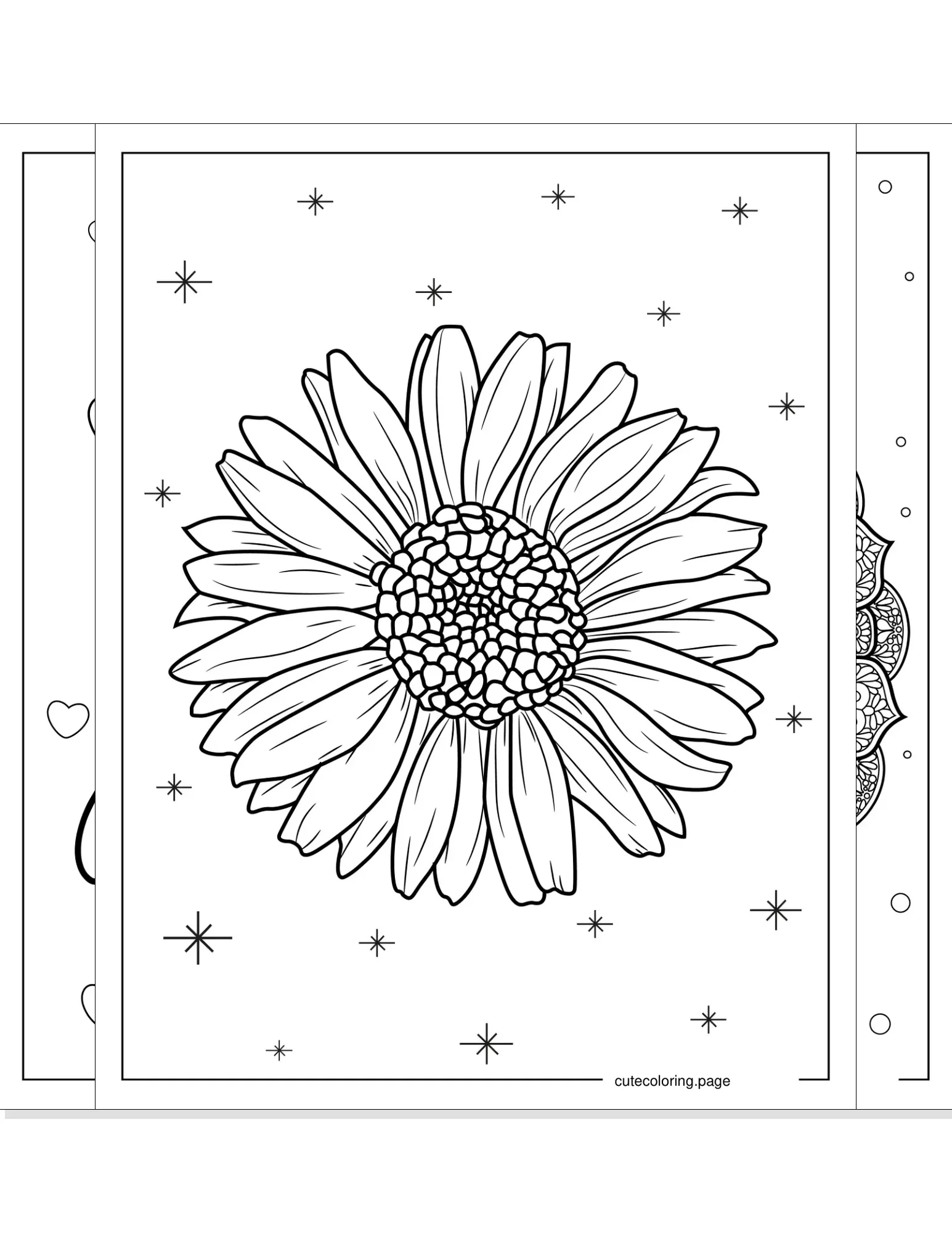 daisy coloring pages