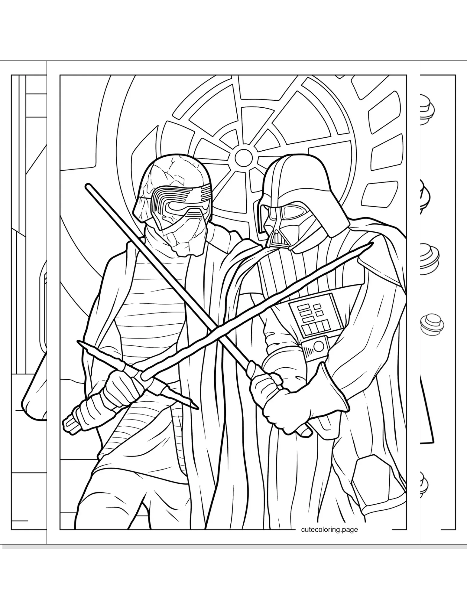 darth vader coloring pages