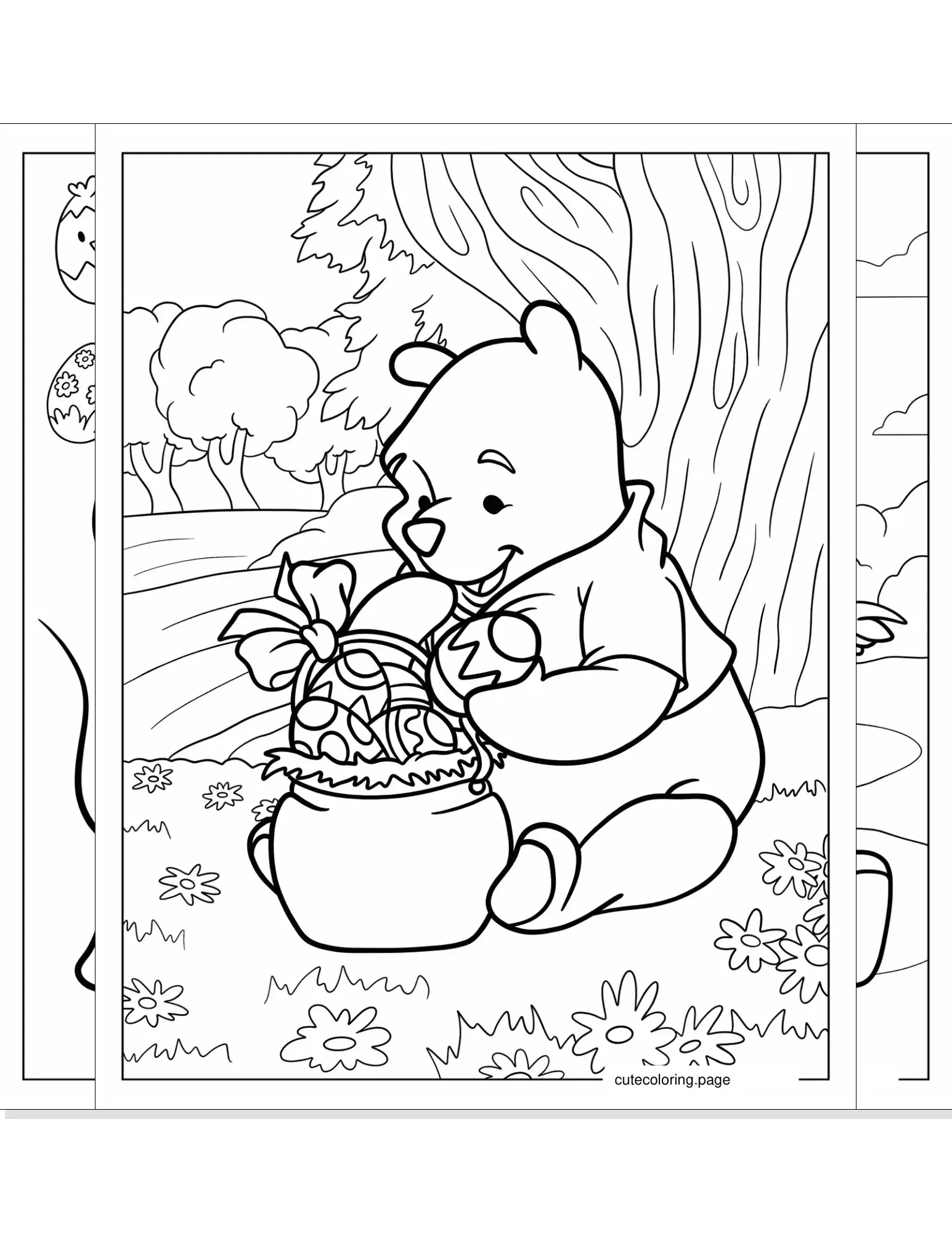 disney easter coloring pages