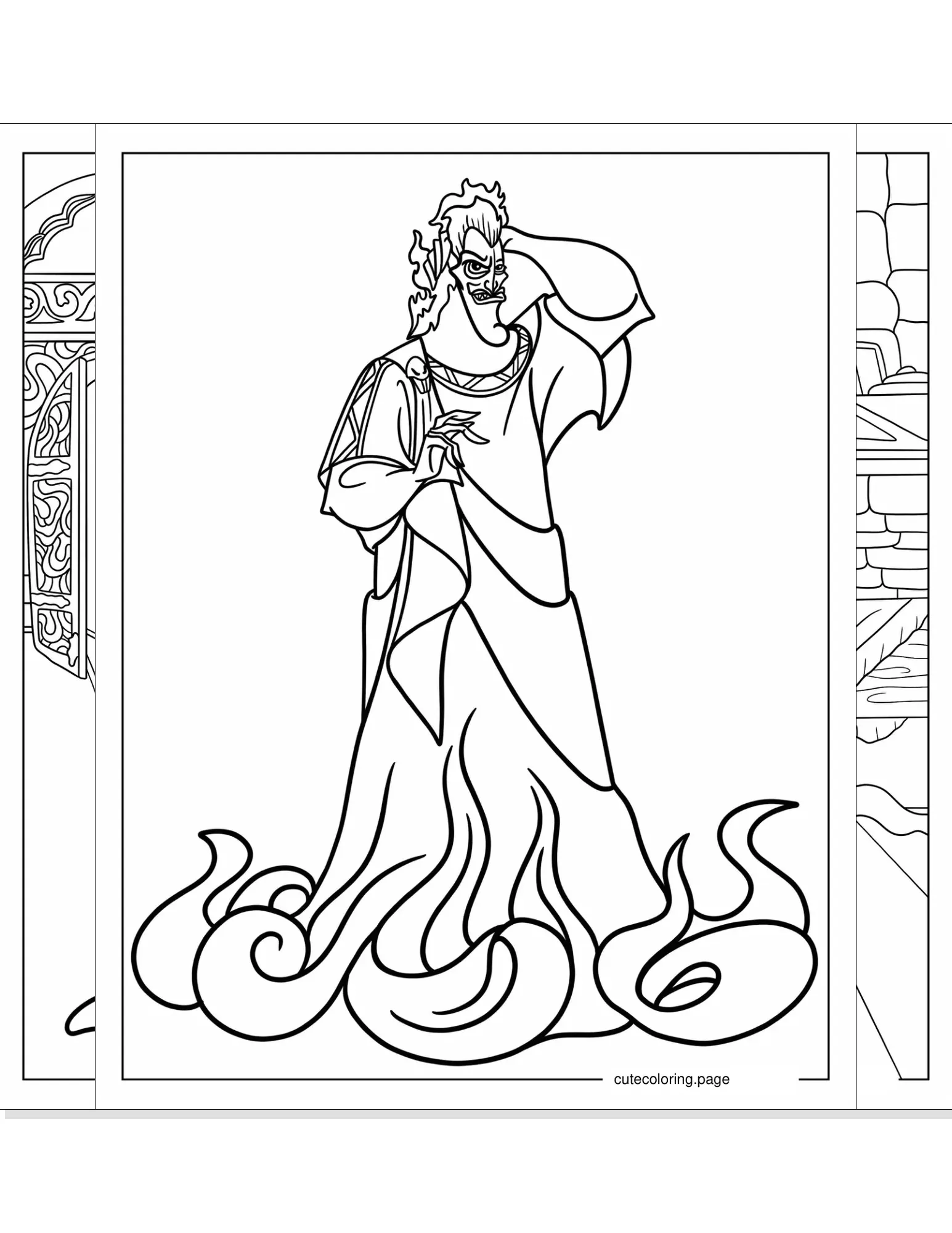 disney villain coloring pages