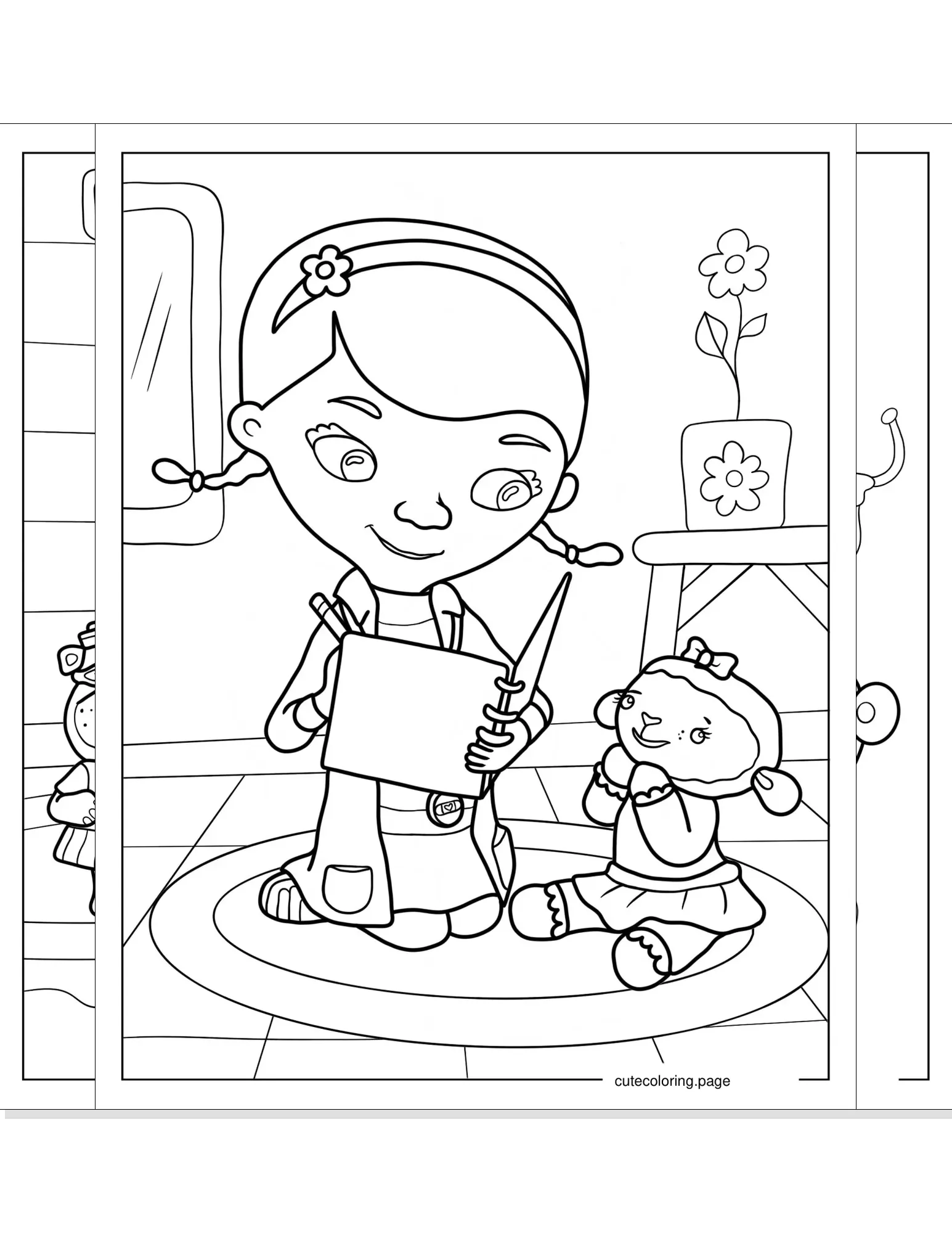 doc mcstuffins coloring pages