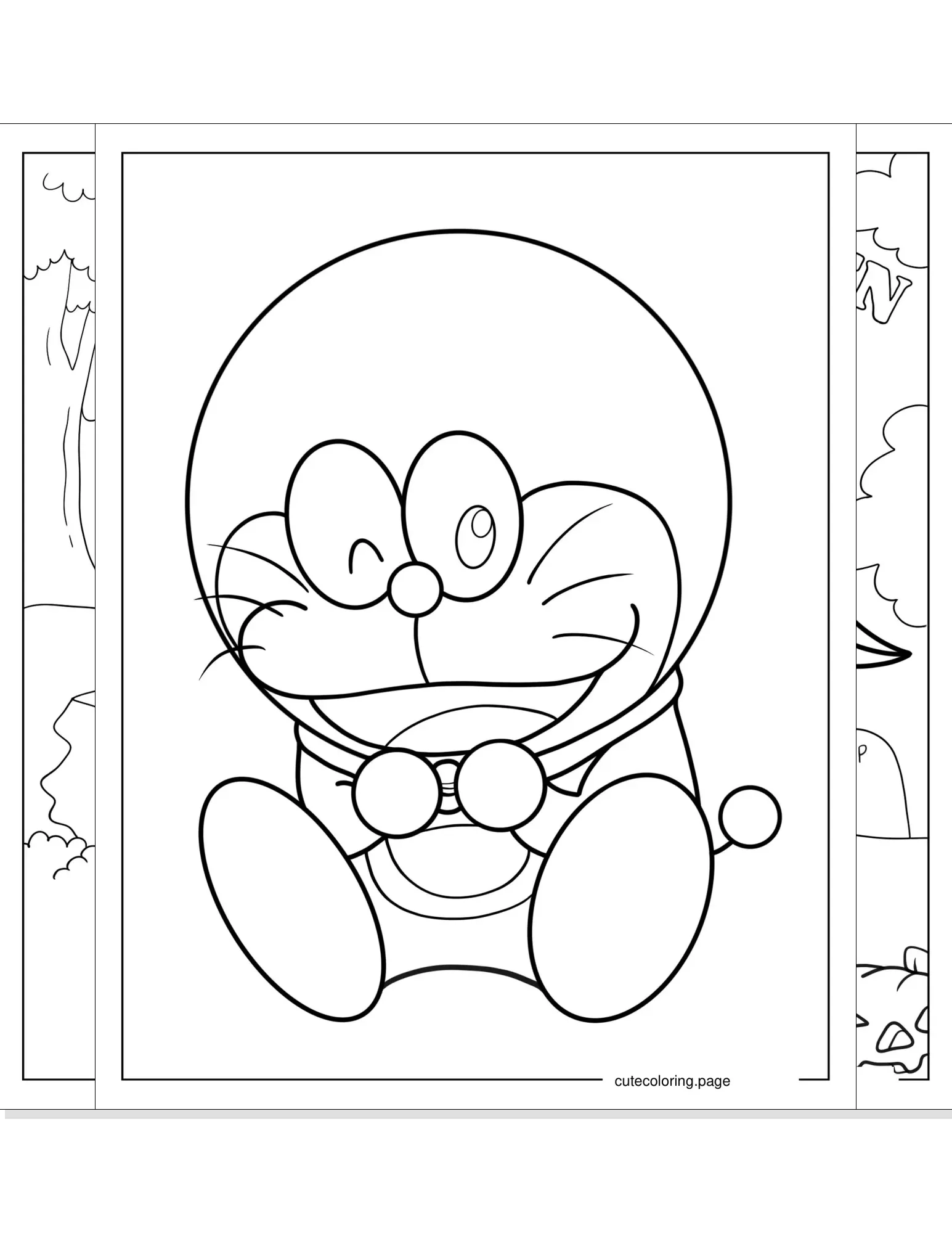 doraemon coloring pages