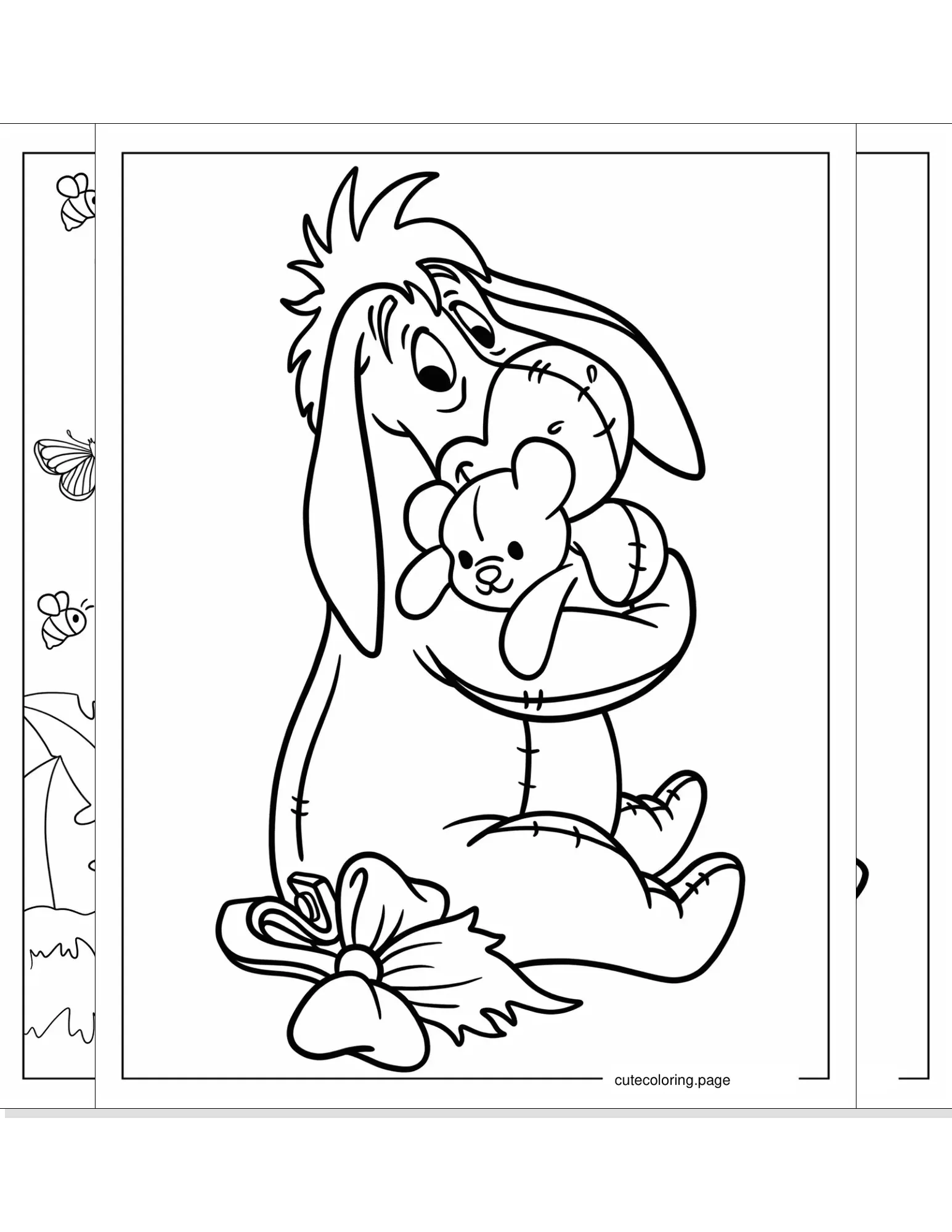 eeyore coloring pages