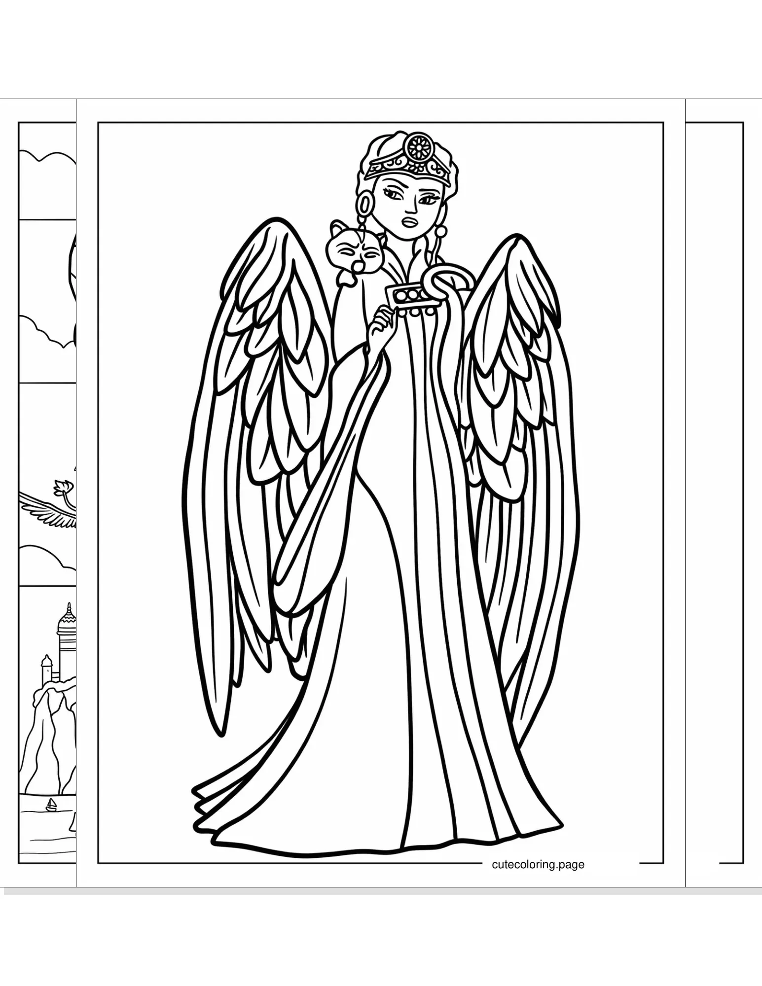 elena of avalor coloring pages