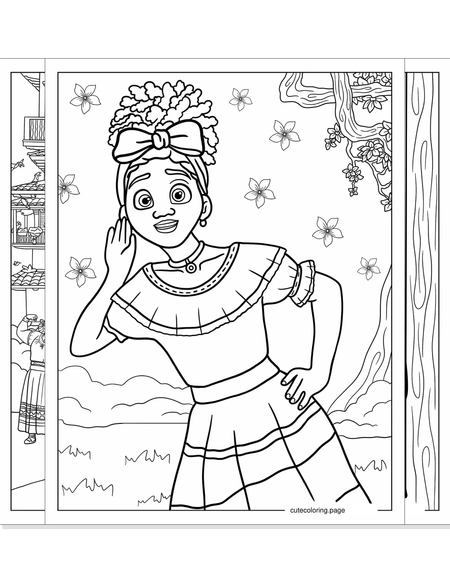 encanto coloring pages