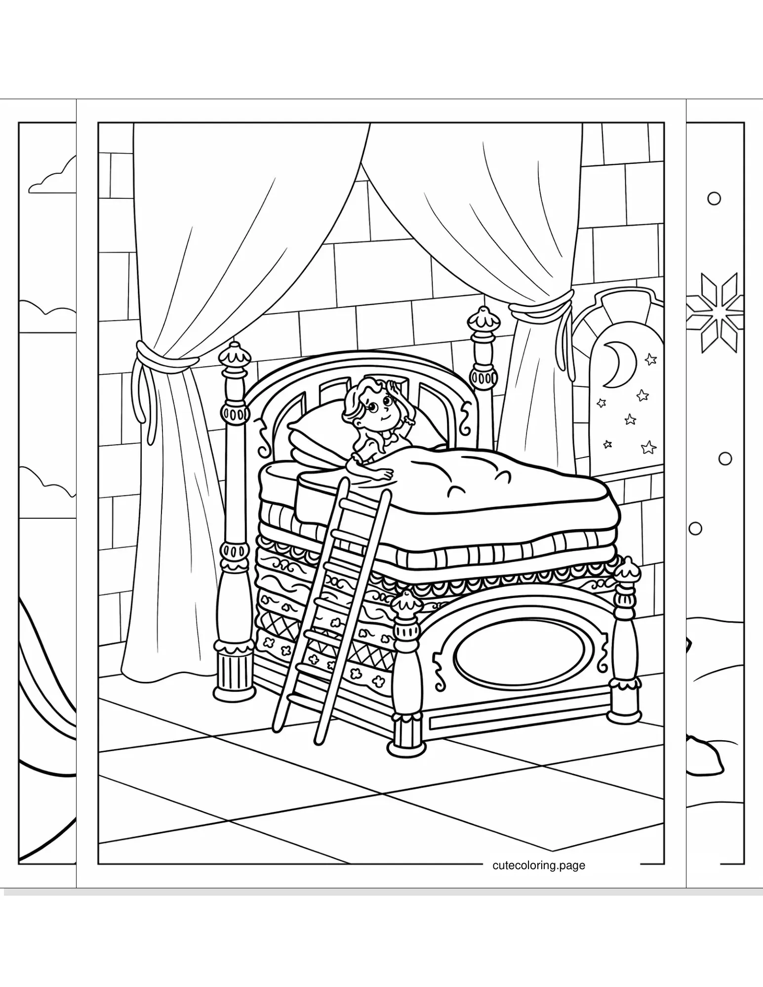 fairy tale coloring pages