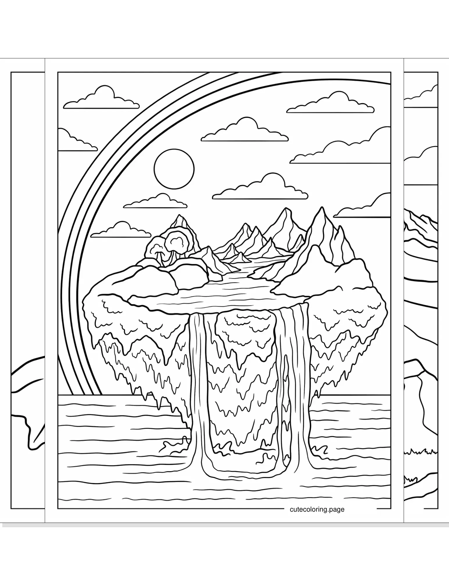 fantasy coloring pages