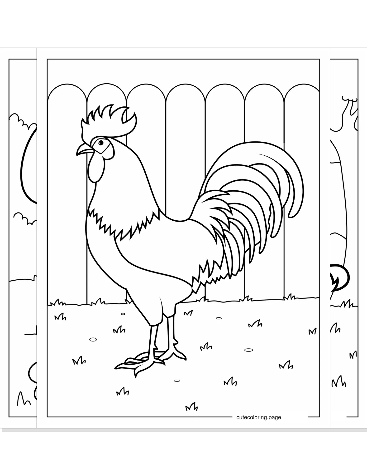 farm animals coloring pages