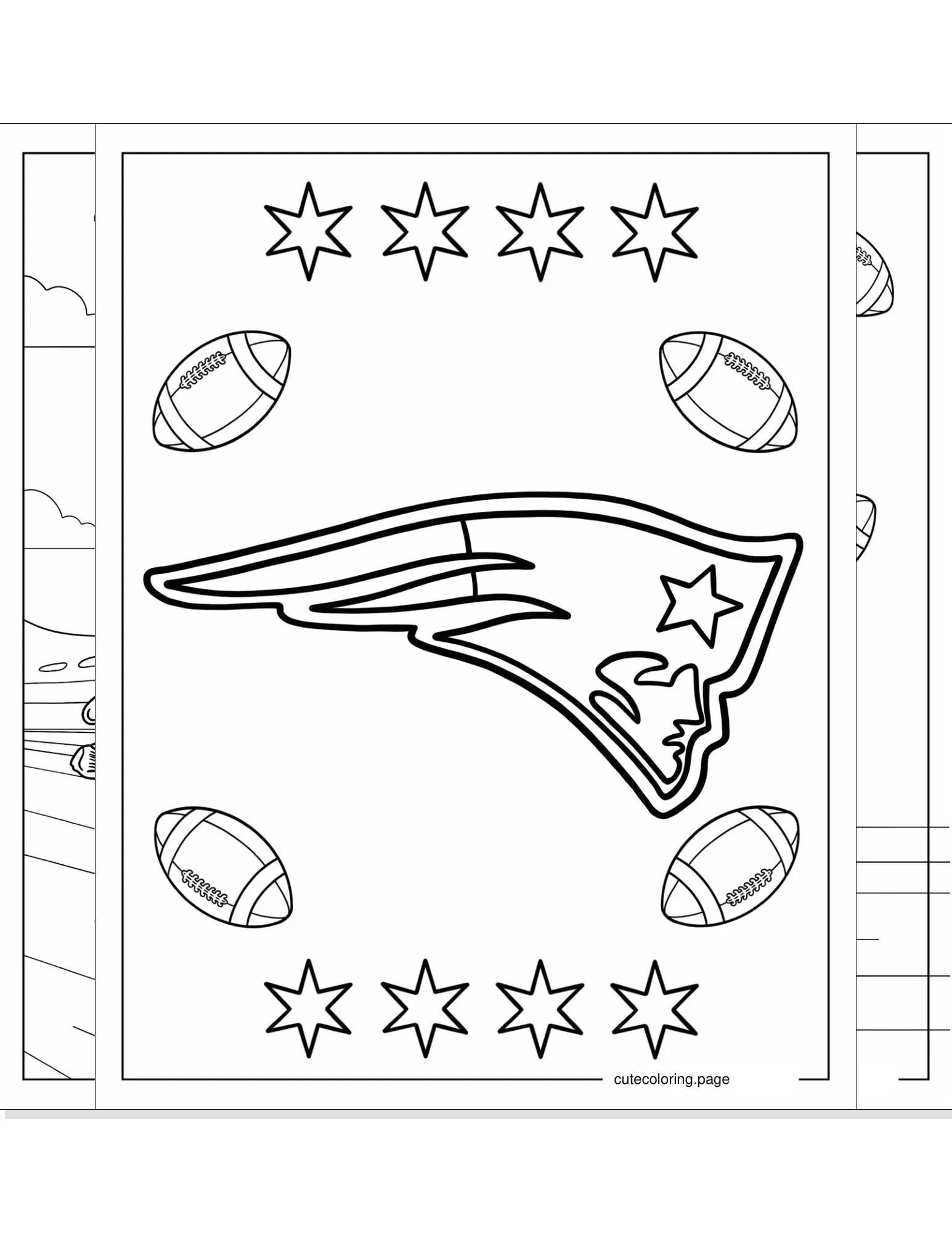 football coloring pages