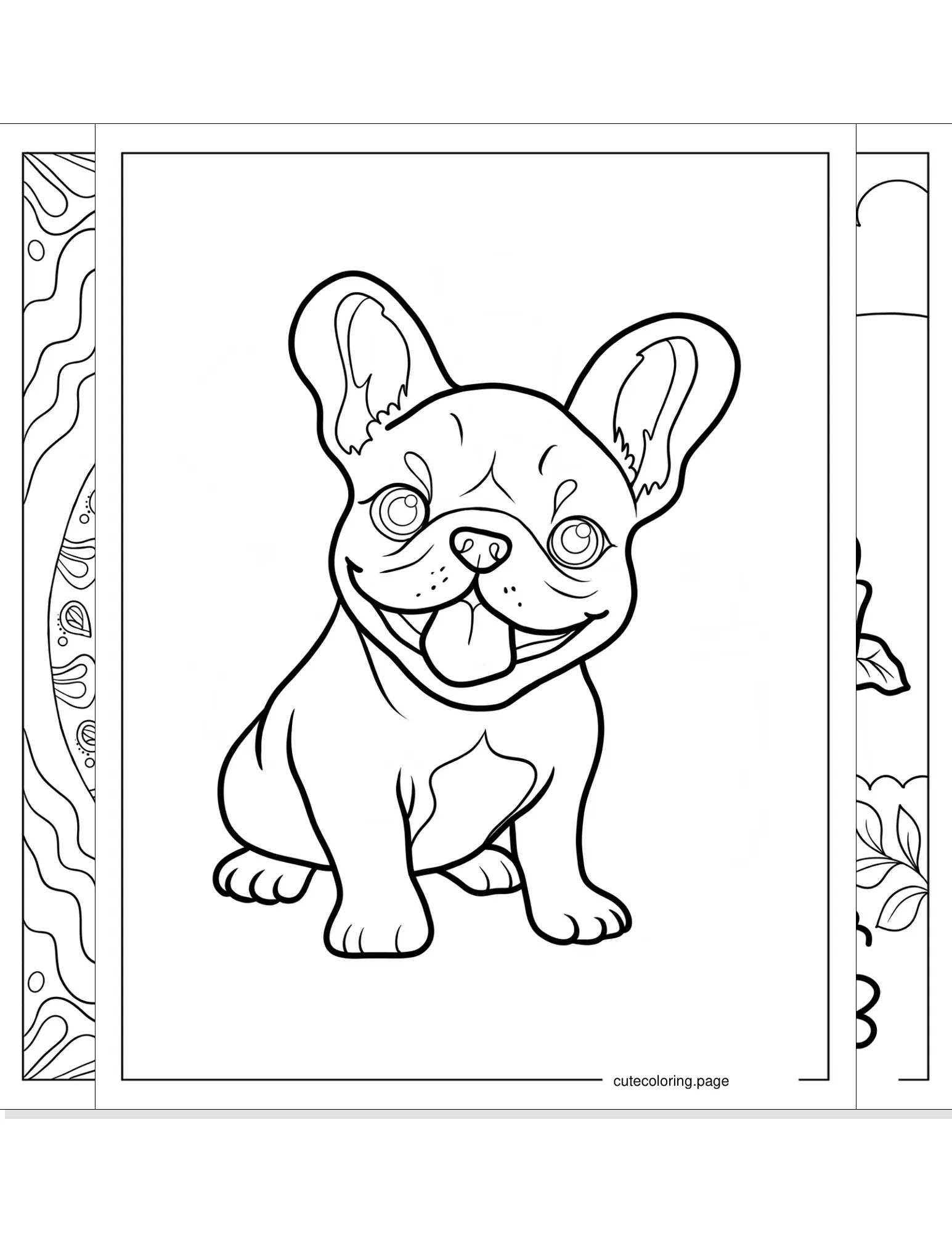 french bulldog coloring pages