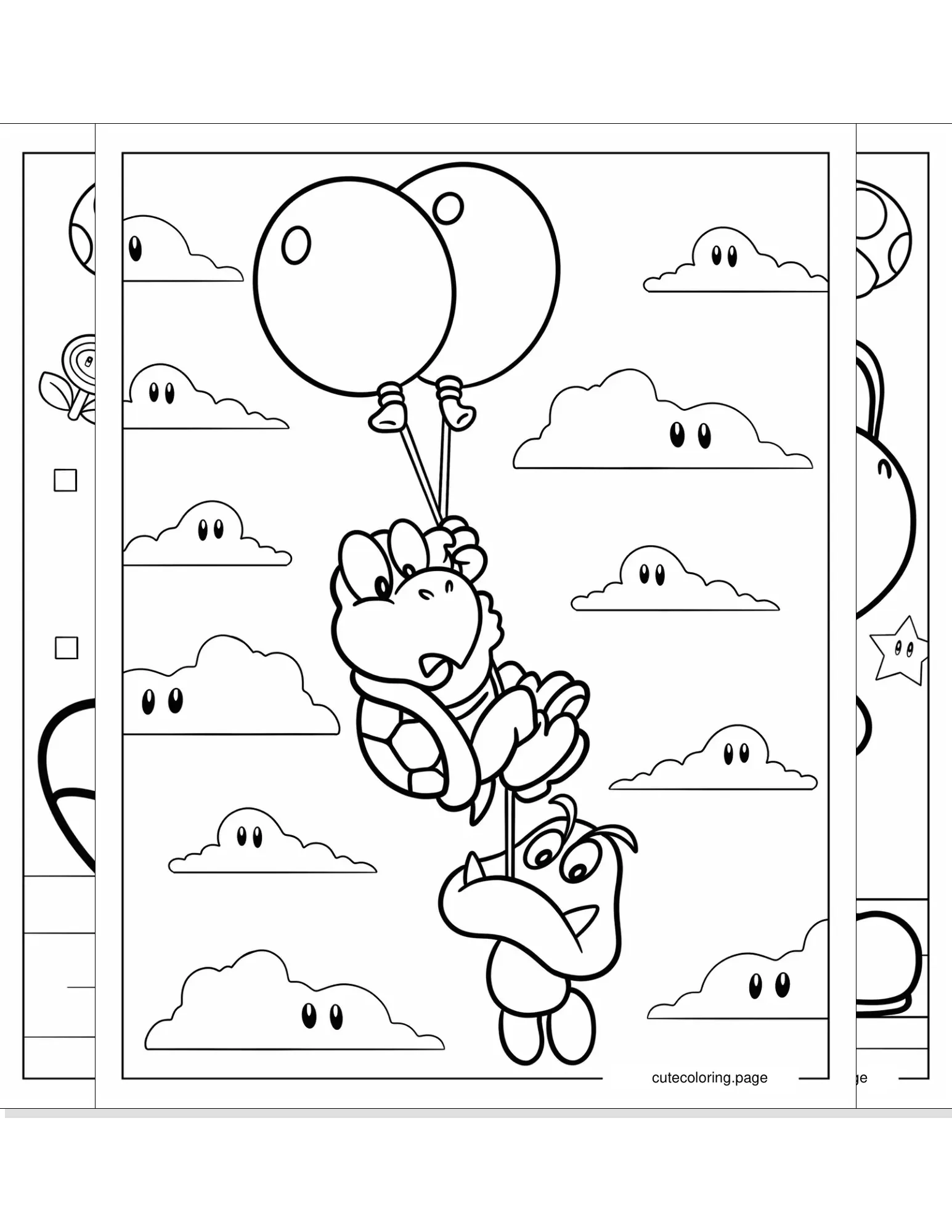 goomba coloring pages