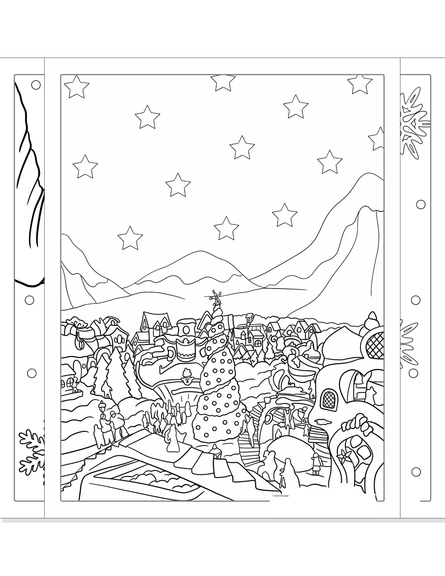 grinch coloring pages