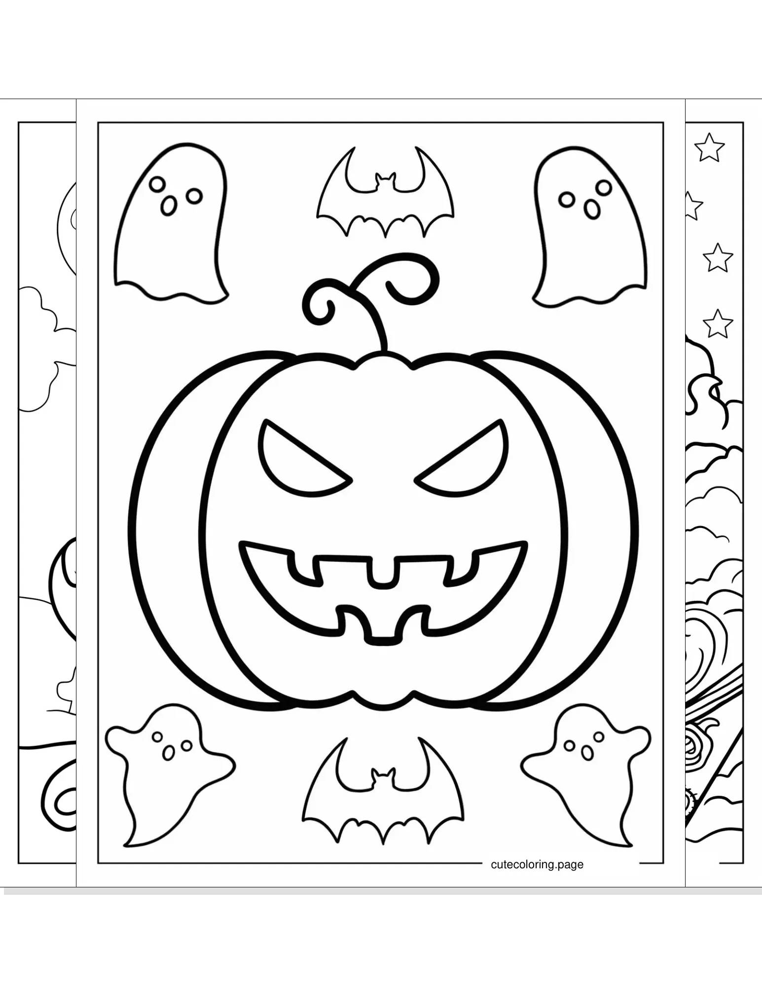 halloween coloring pages