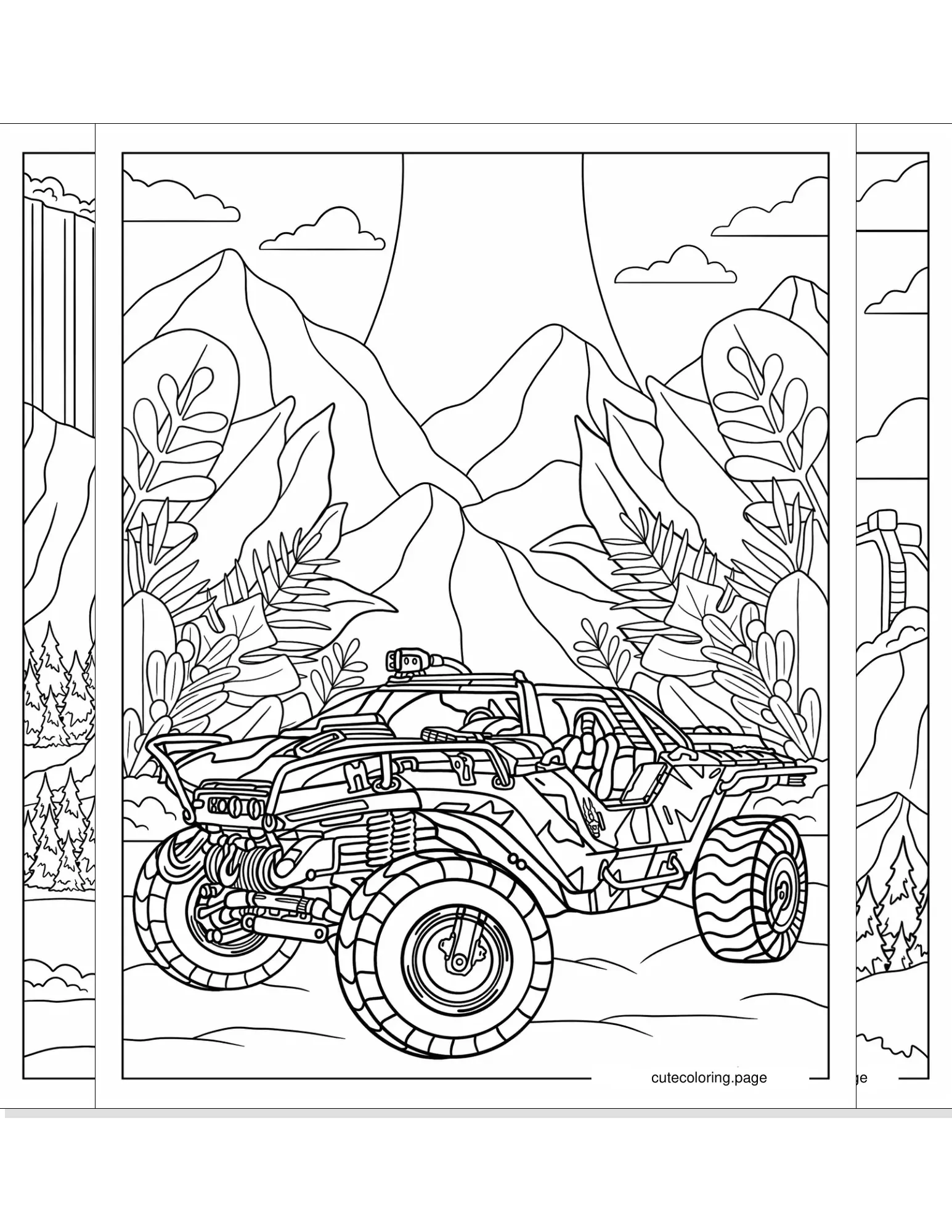 halo coloring pages