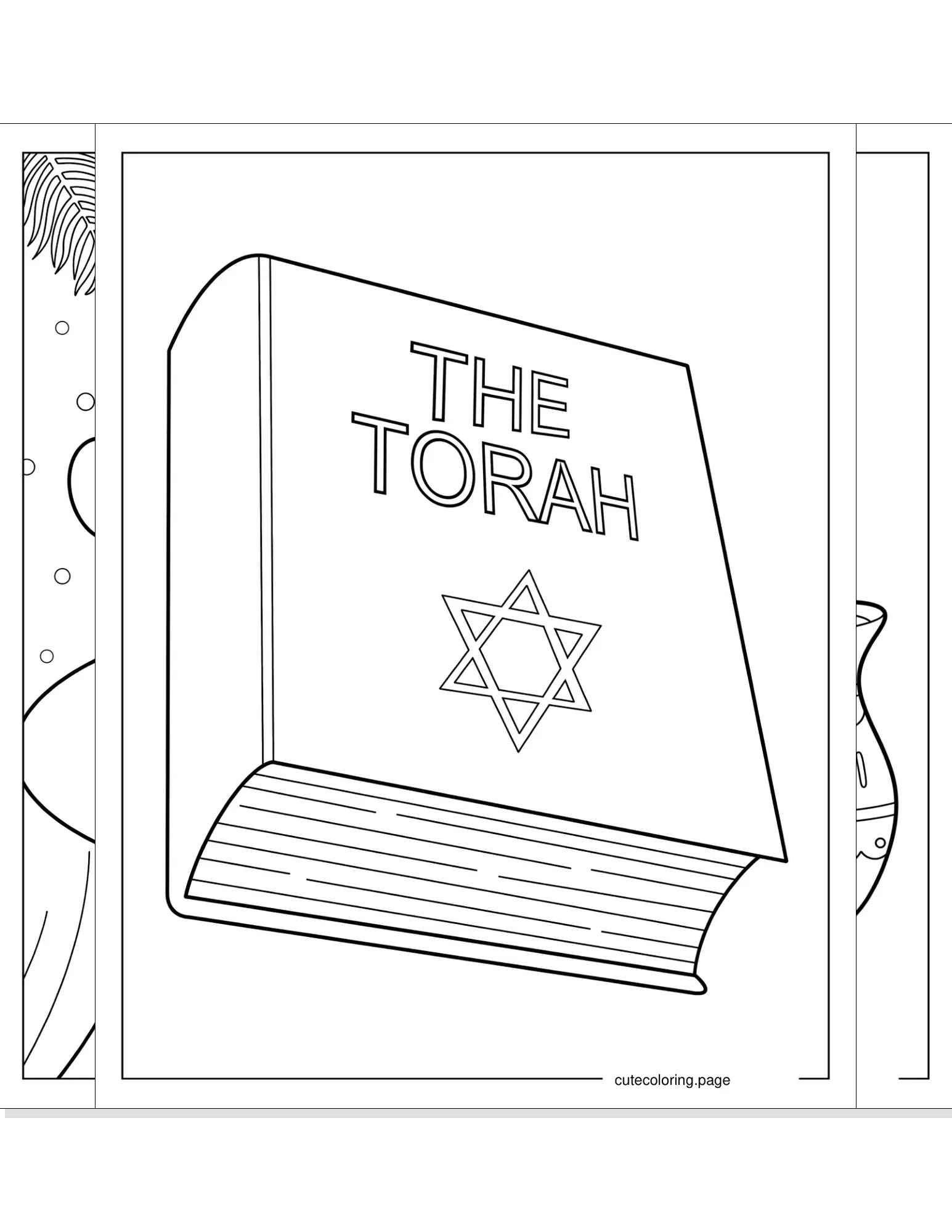 hanukkah coloring pages