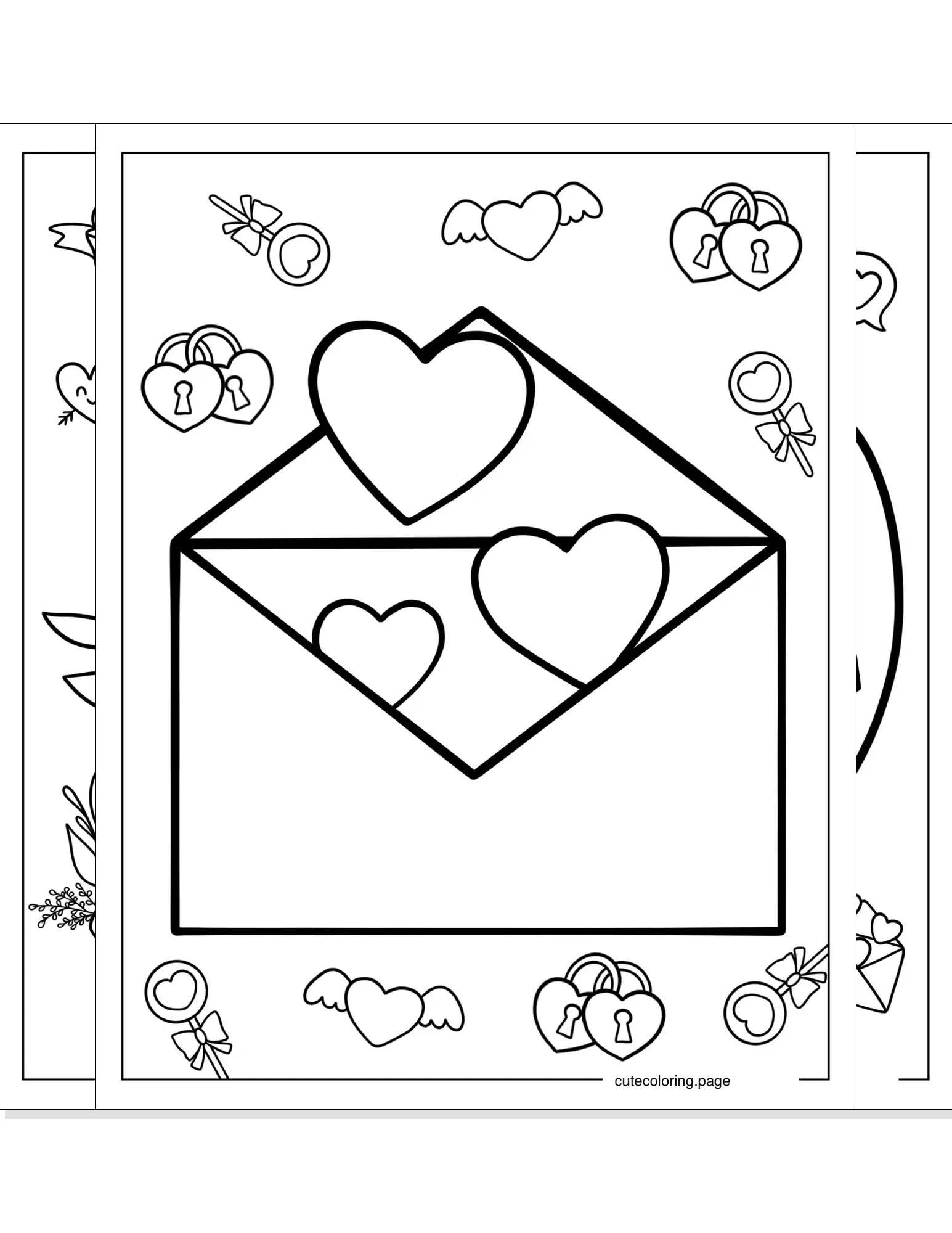 i love you coloring pages