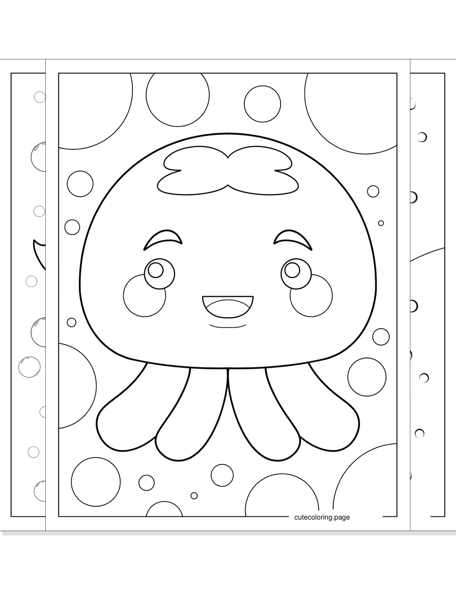 jellyfish coloring pages