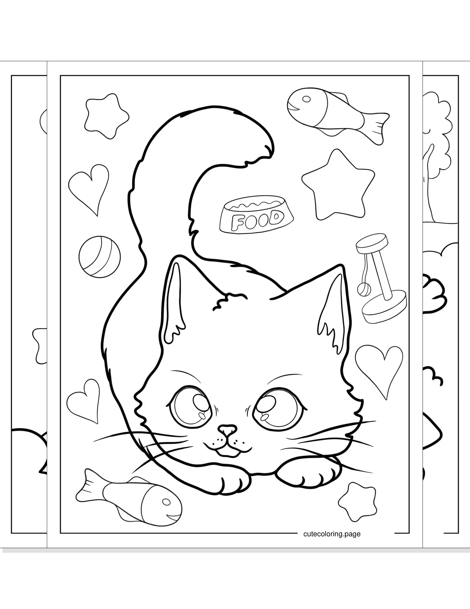 kitten coloring pages