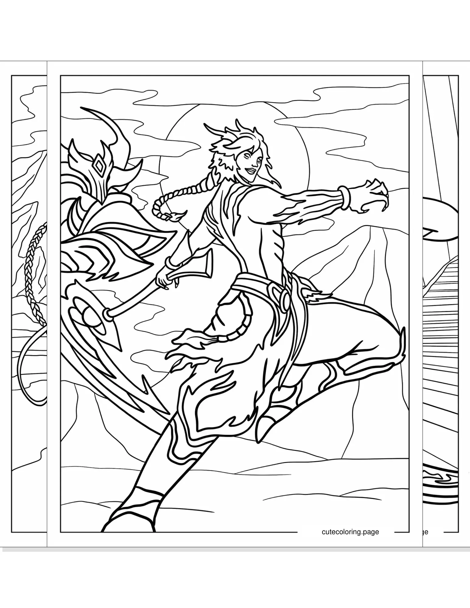 league of legends coloring pages