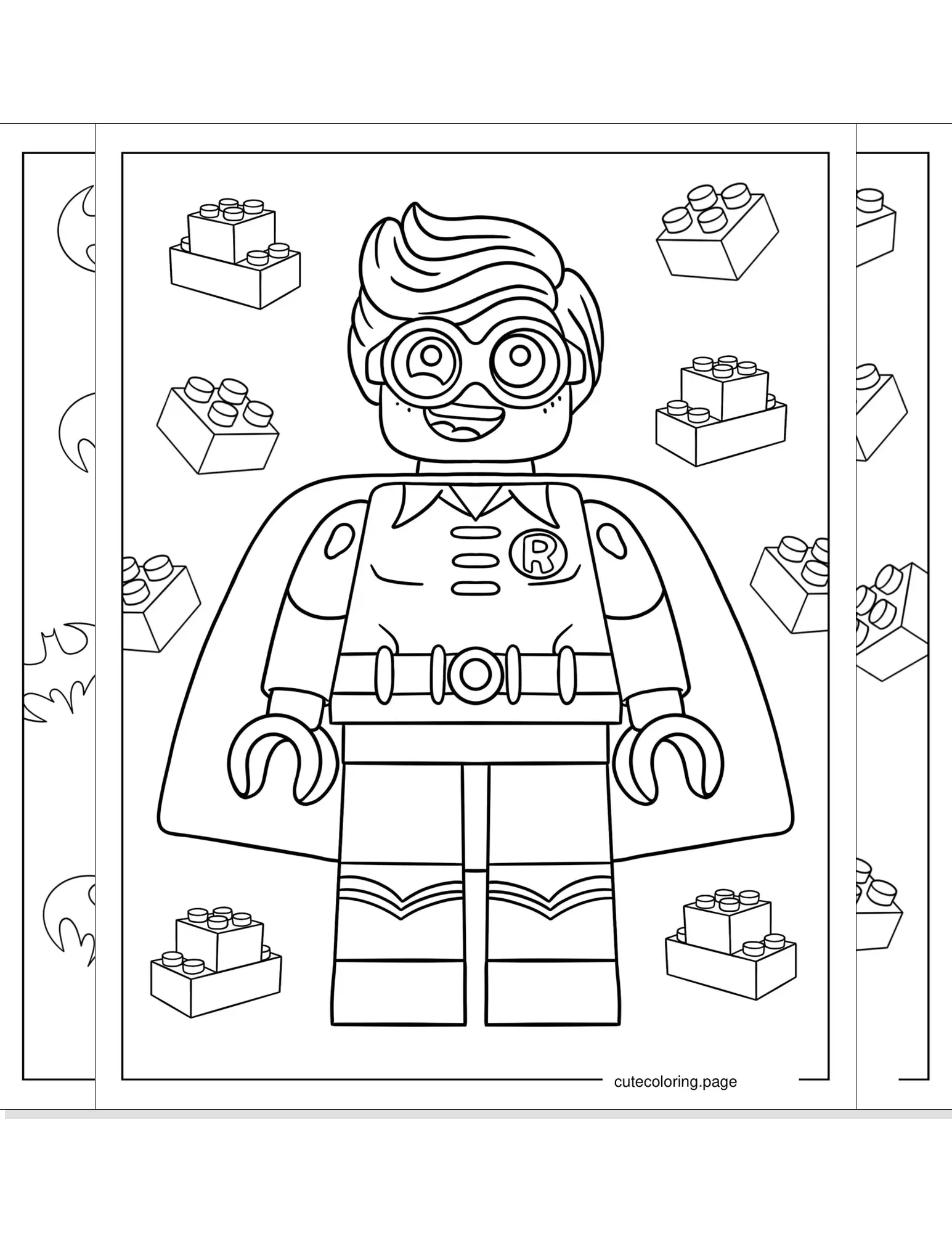 lego batman coloring pages