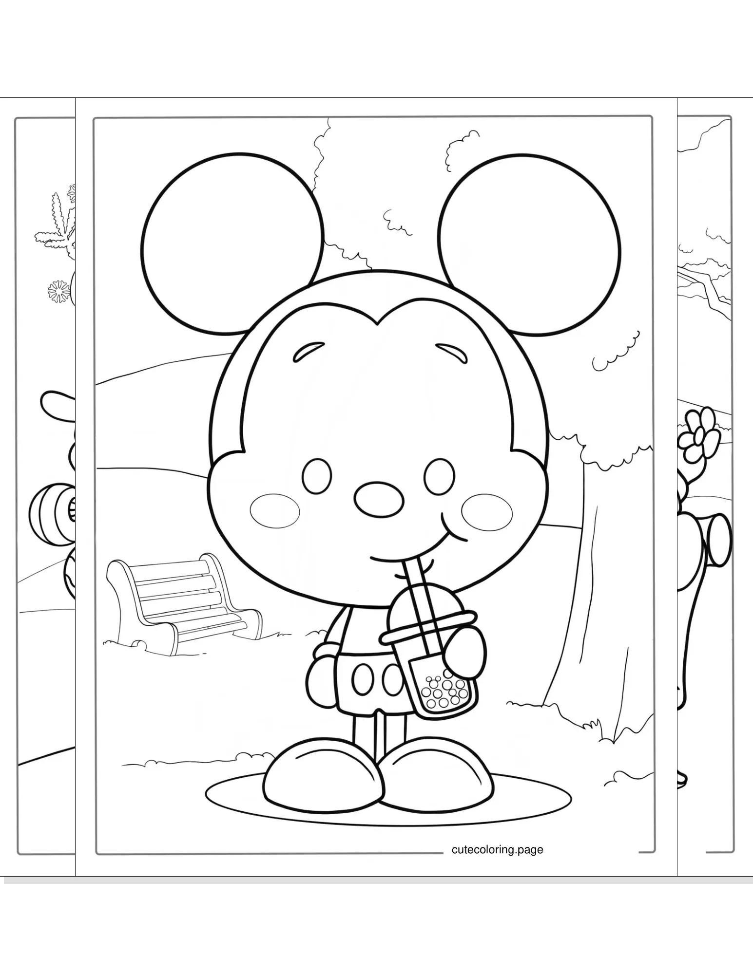 mickey mouse coloring pages