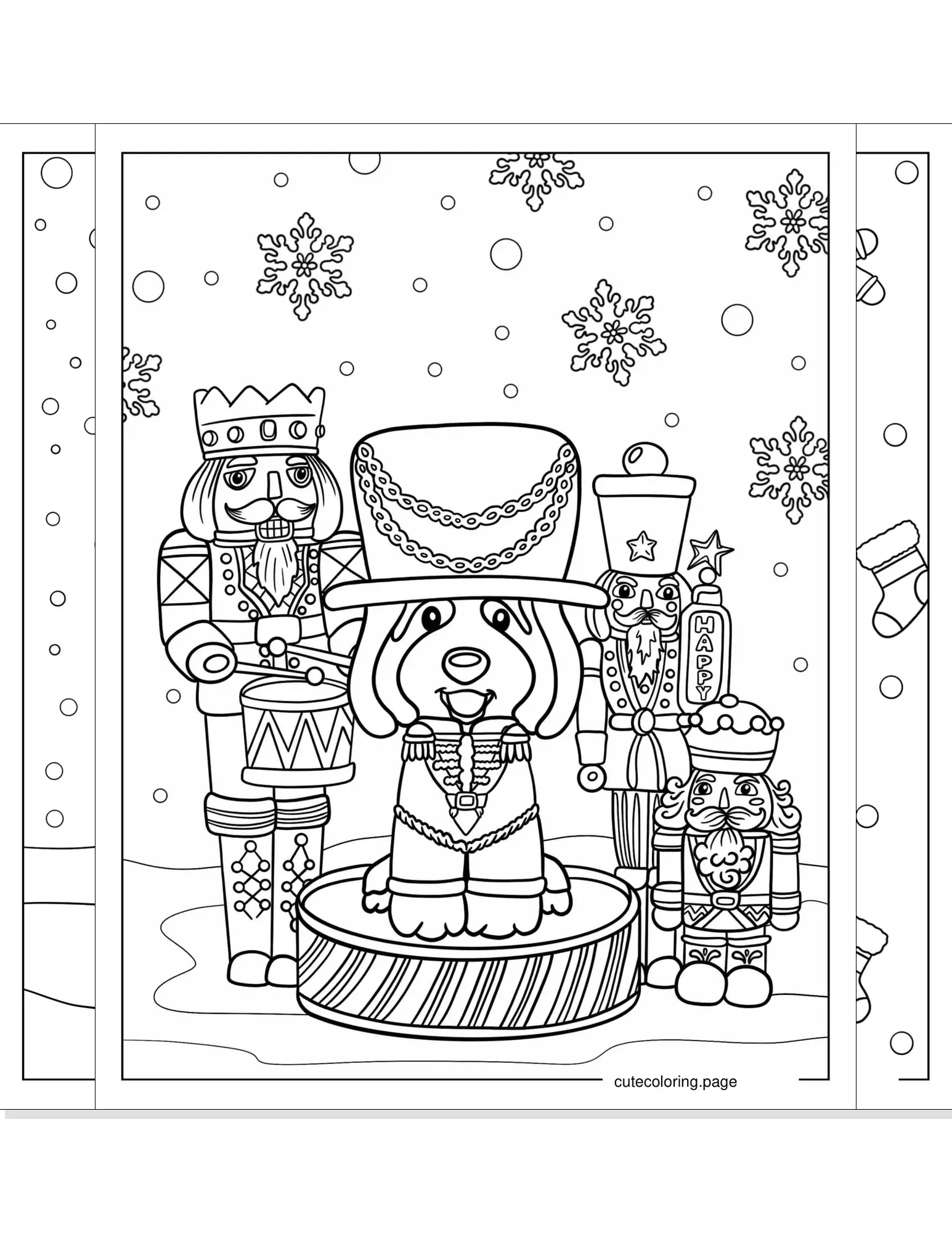 nutcracker coloring pages