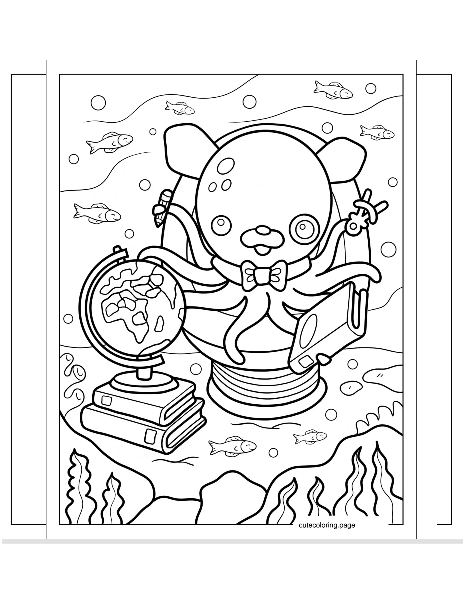 octonauts coloring pages