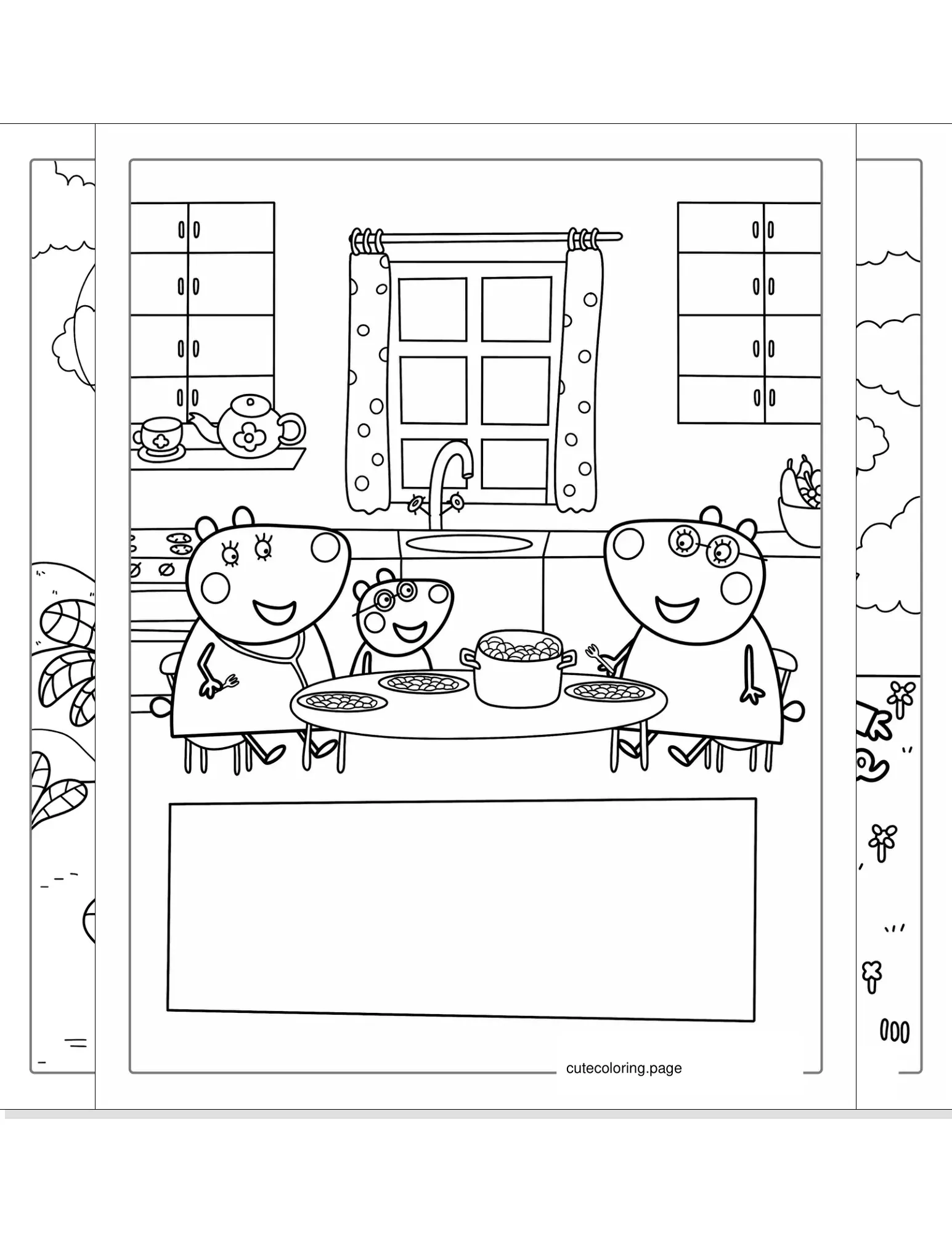 peppa pig coloring pages