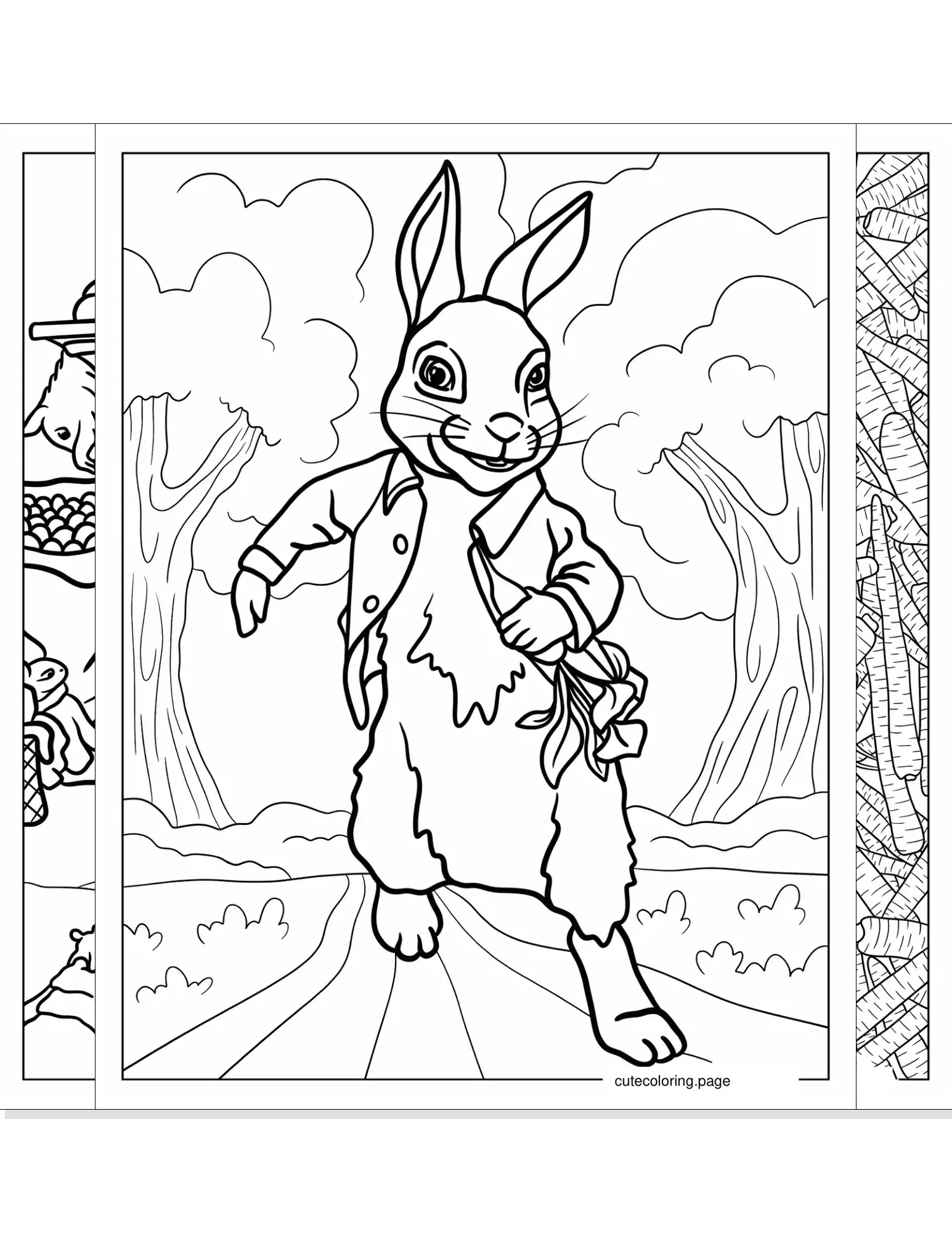 peter rabbit coloring pages