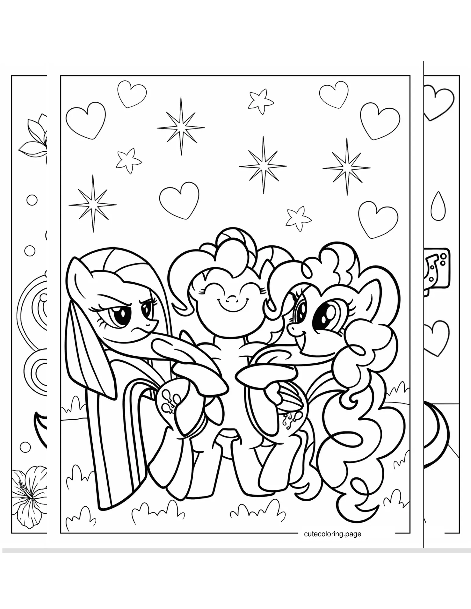 pinkie pie coloring pages