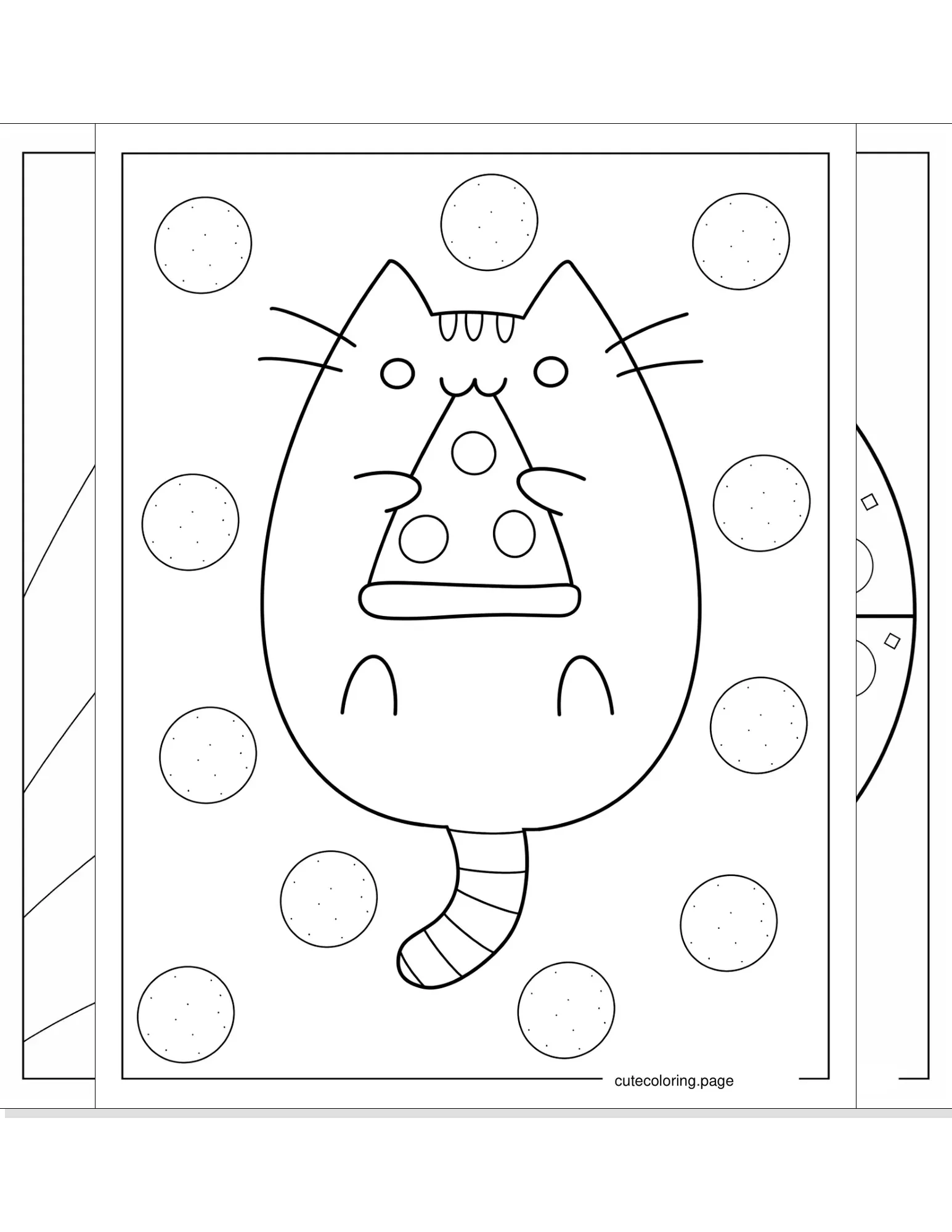 pizza coloring pages