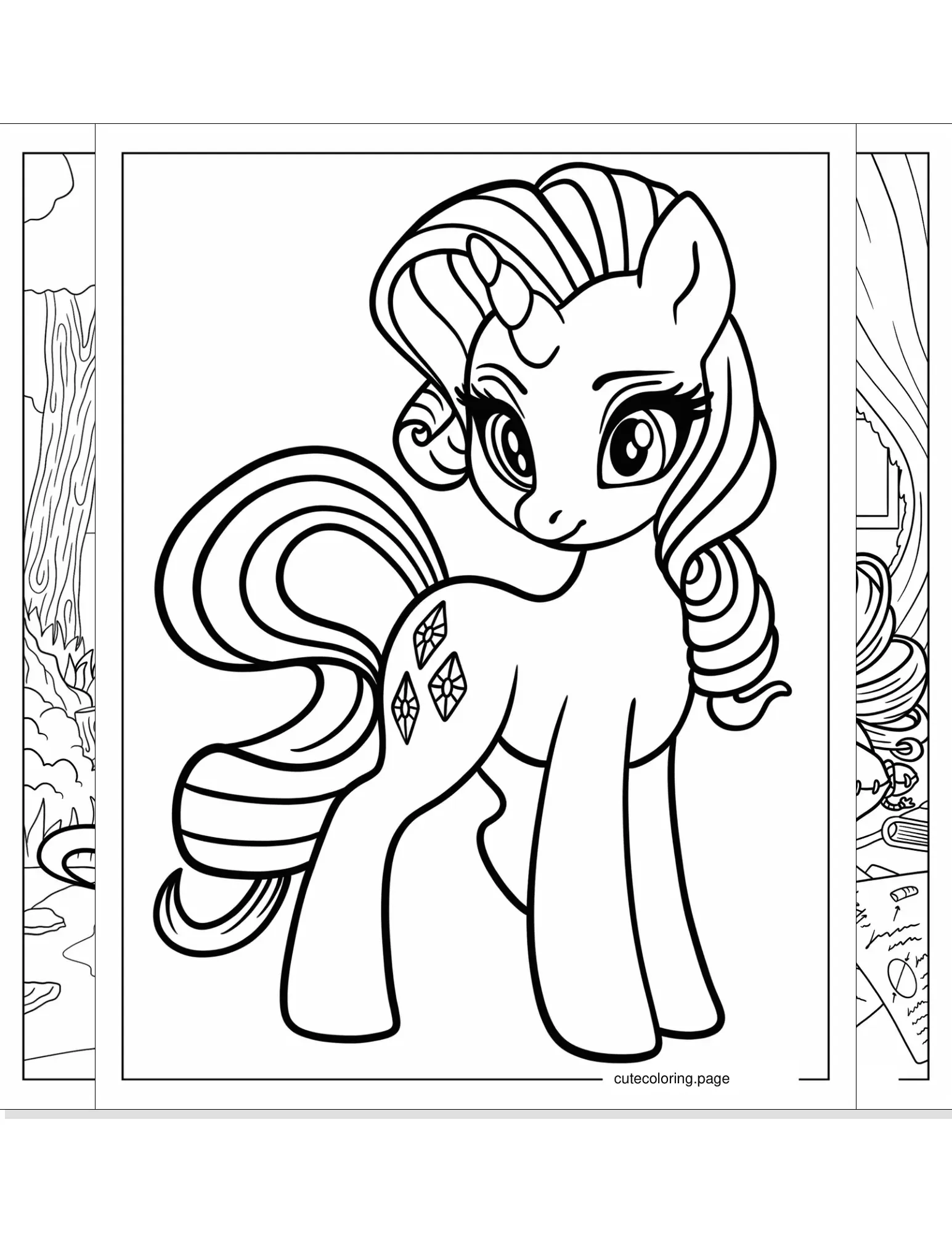 rarity coloring pages