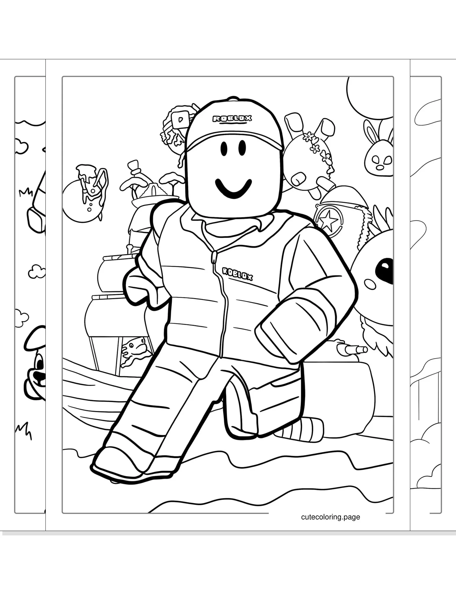 roblox coloring pages