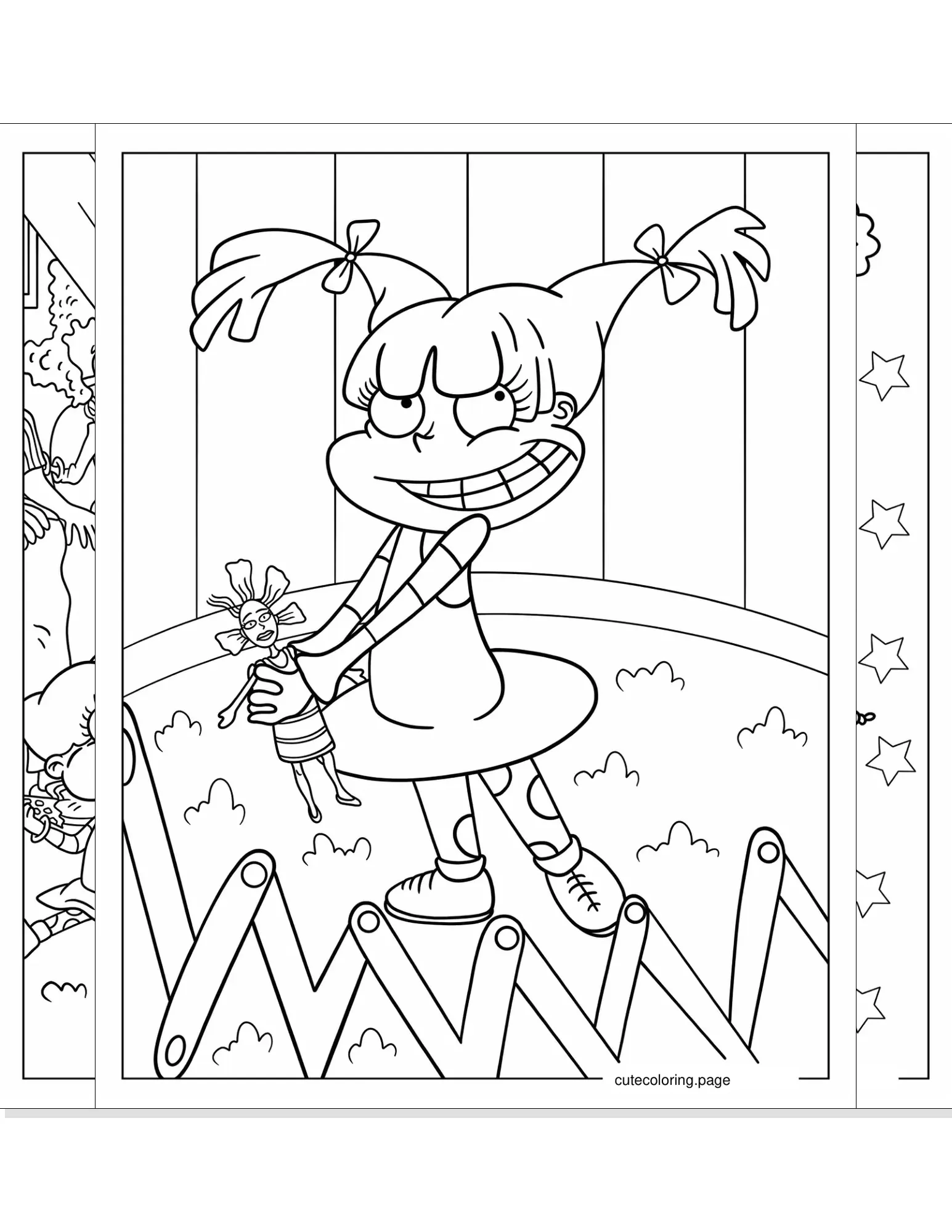 rugrats coloring pages